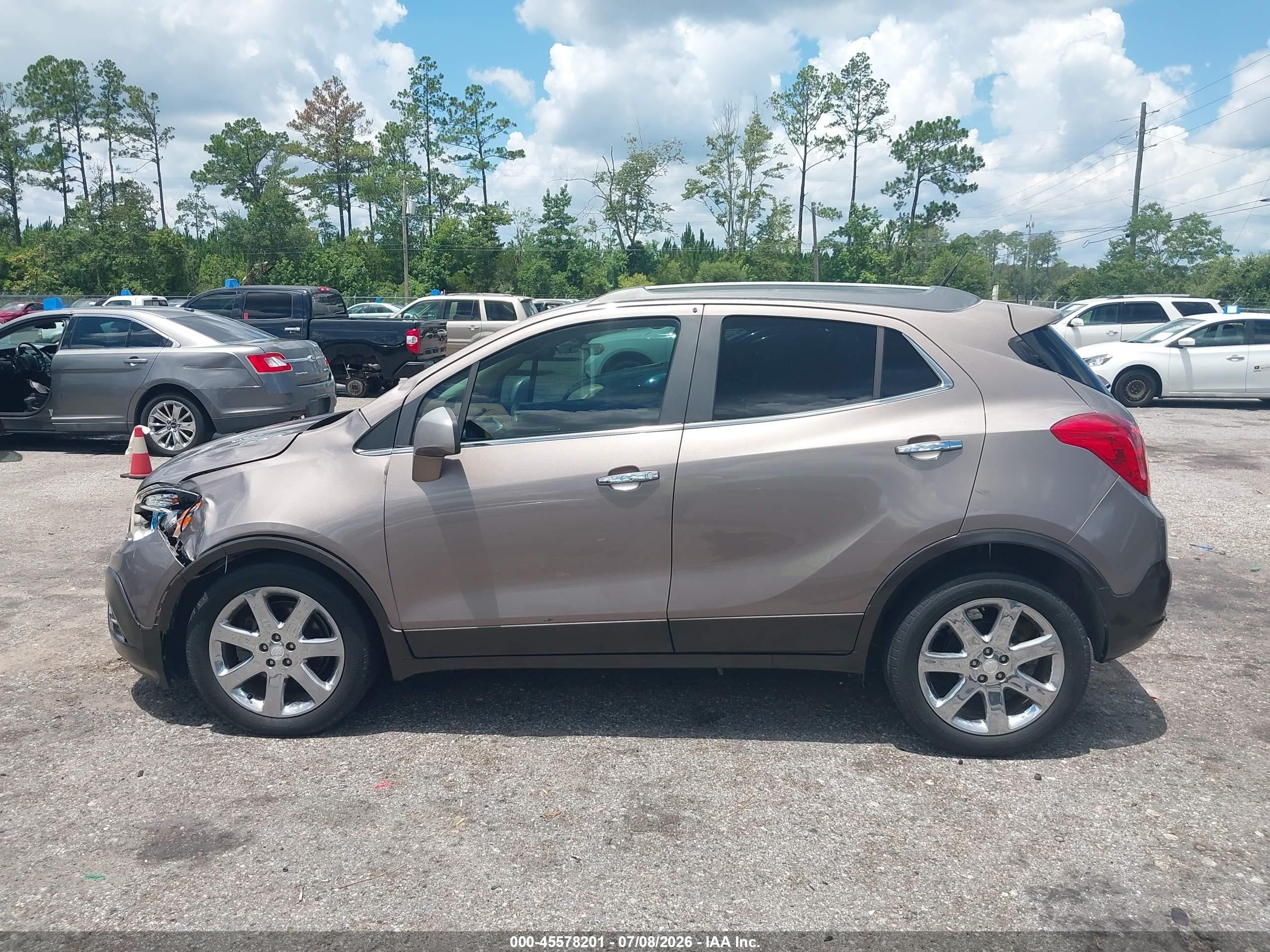 2013 Buick Encore Premium Champagne vin: KL4CJDSB5DB144602