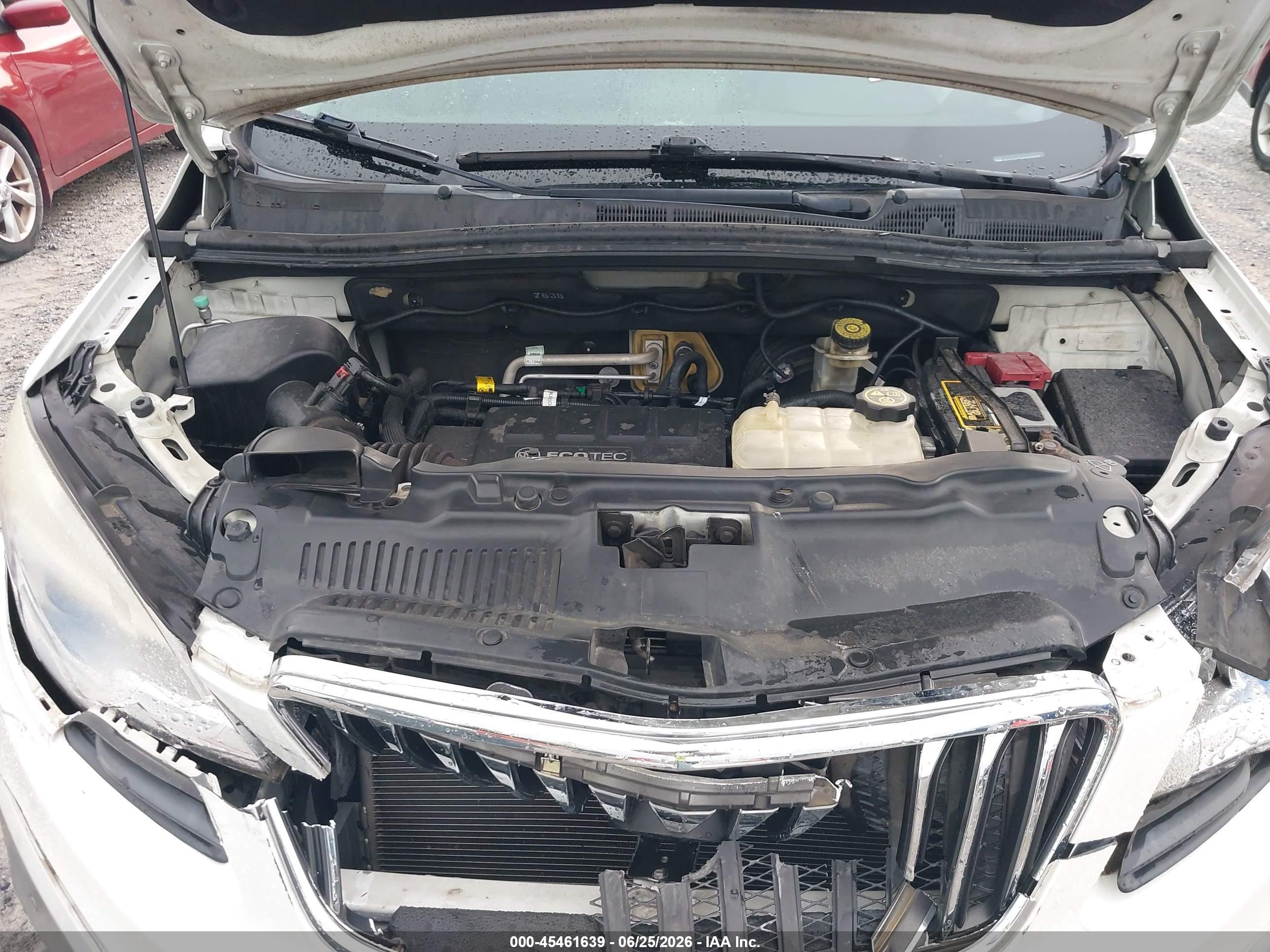 2014 Buick Encore Premium White vin: KL4CJDSB5EB652876