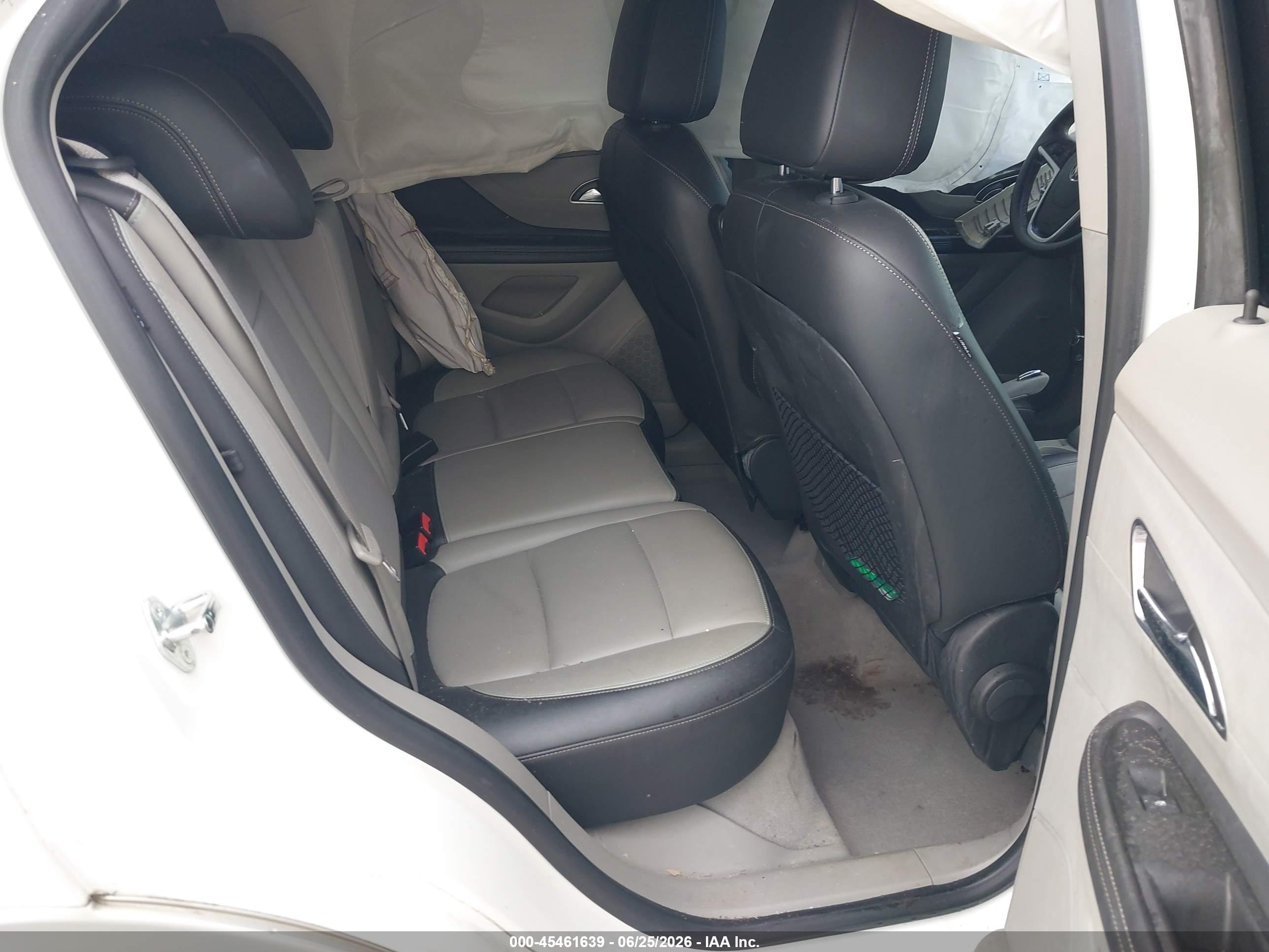 2014 Buick Encore Premium White vin: KL4CJDSB5EB652876