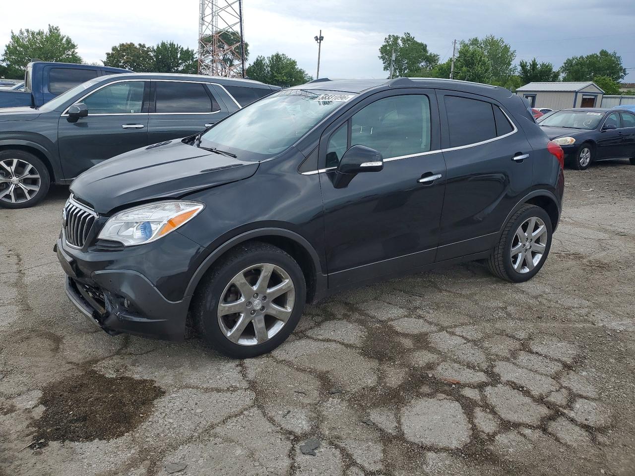 2014 Buick Encore Premium Black vin: KL4CJDSB5EB740309