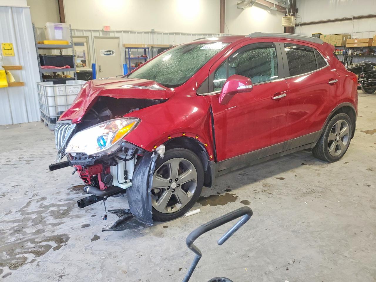 2014 Buick Encore Red vin: KL4CJDSB5EB767543