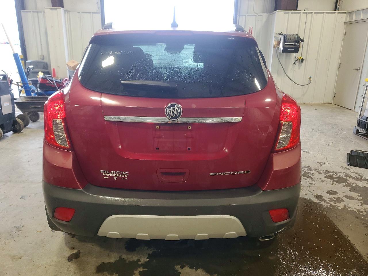 2014 Buick Encore Red vin: KL4CJDSB5EB767543