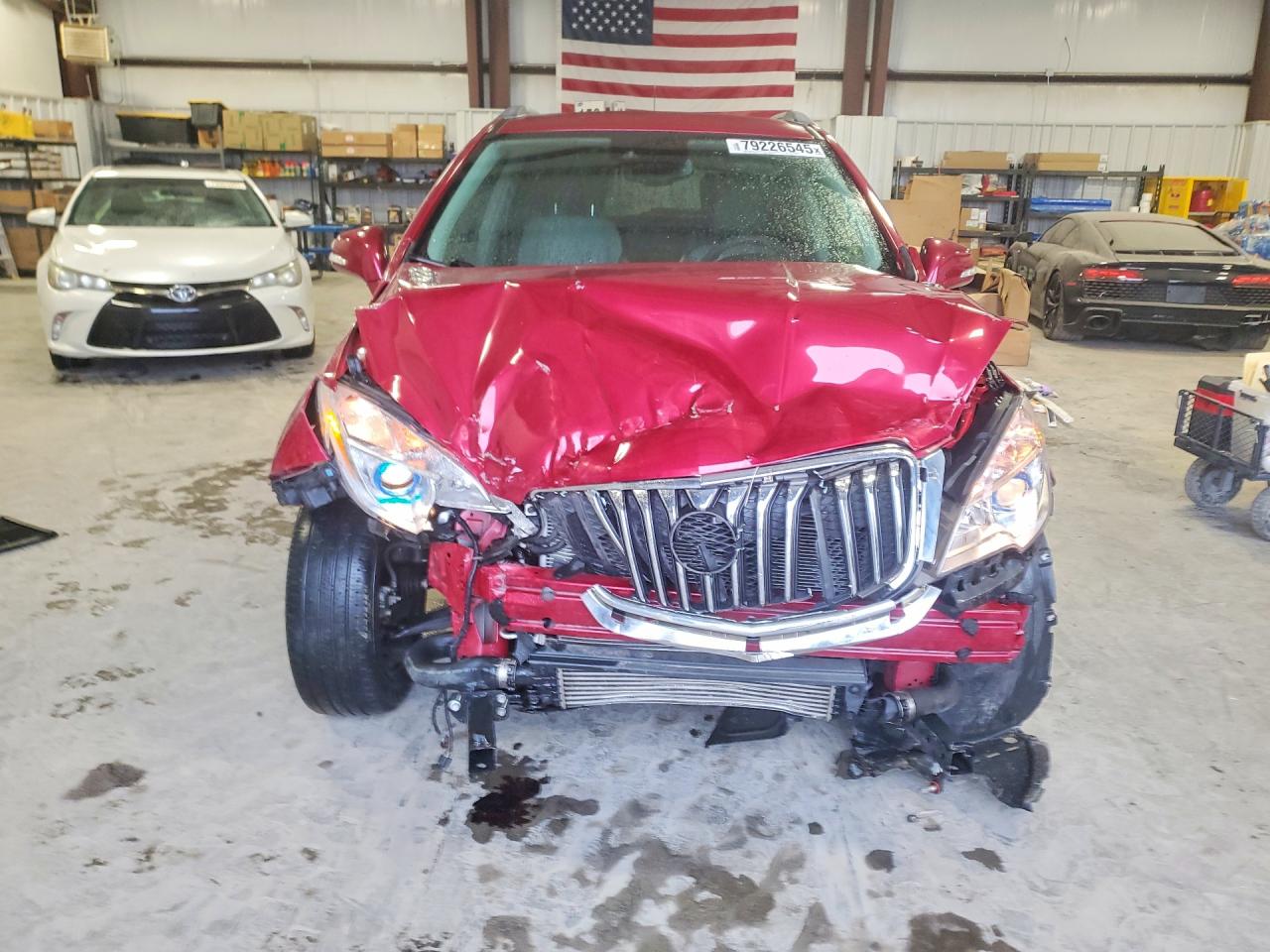 2014 Buick Encore Red vin: KL4CJDSB5EB767543