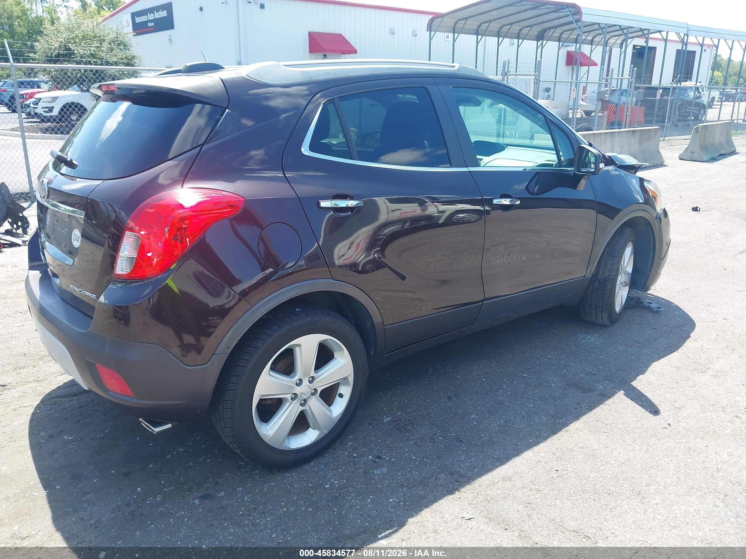 2015 Buick Encore Premium Brown vin: KL4CJDSB5FB195262