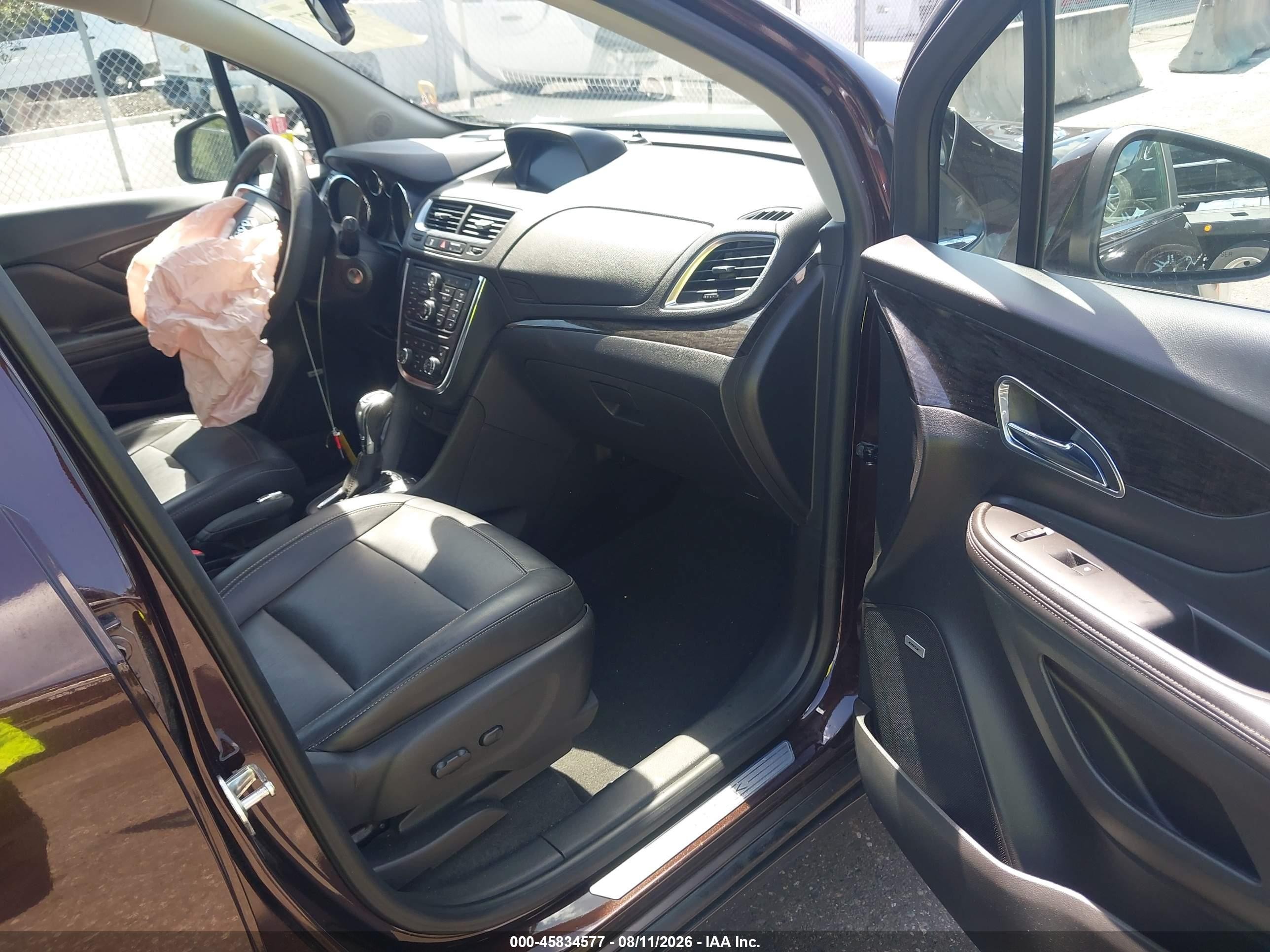 2015 Buick Encore Premium Brown vin: KL4CJDSB5FB195262