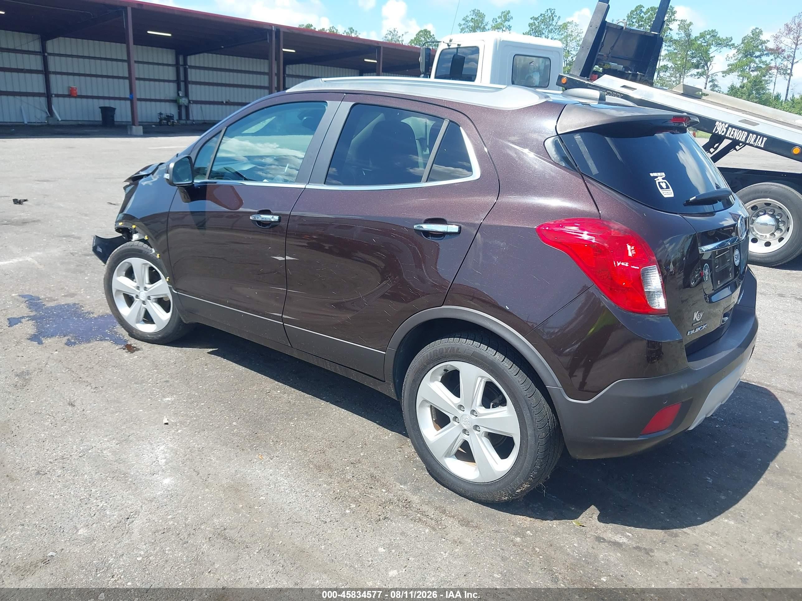2015 Buick Encore Premium Brown vin: KL4CJDSB5FB195262