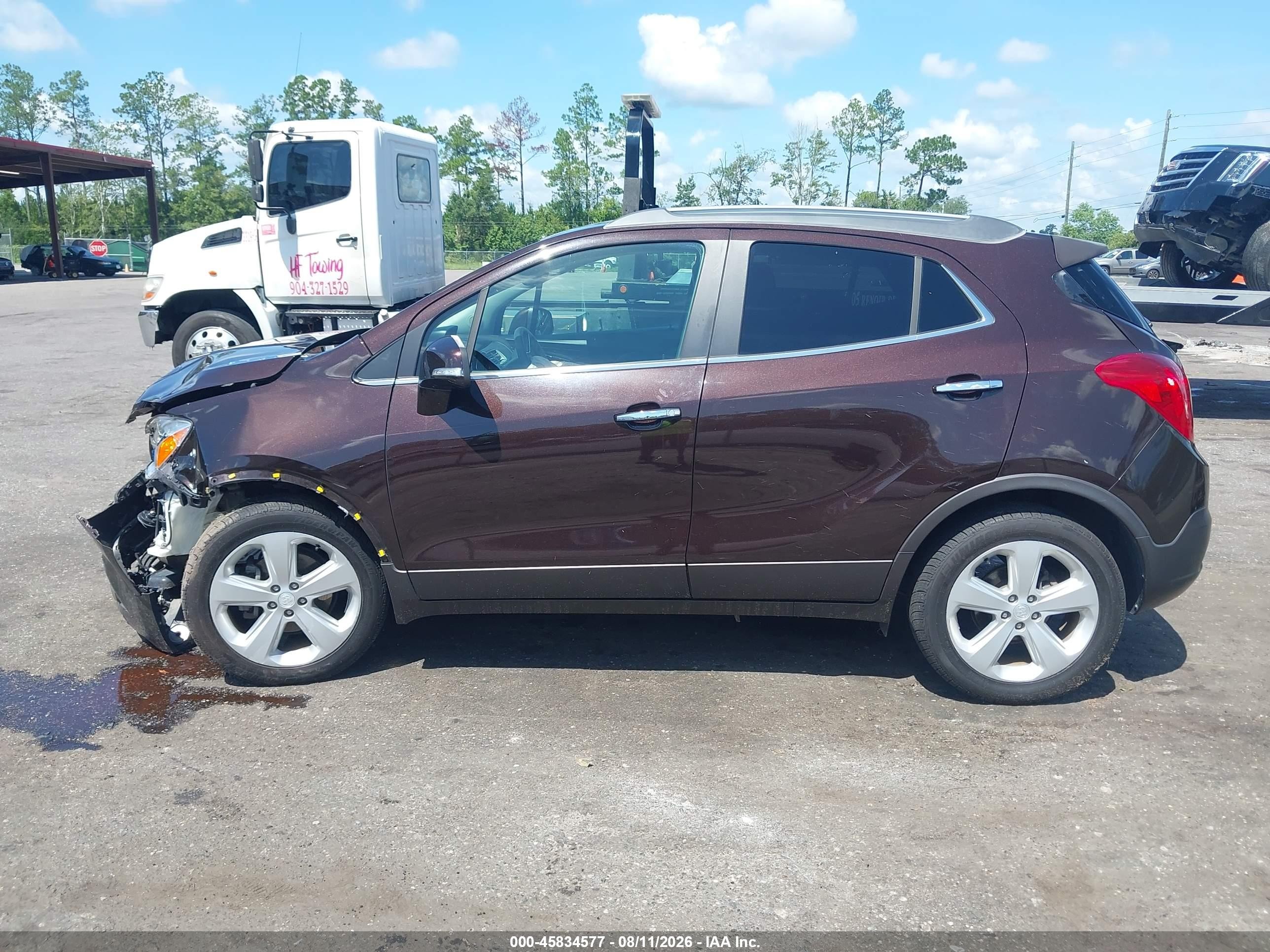 2015 Buick Encore Premium Brown vin: KL4CJDSB5FB195262