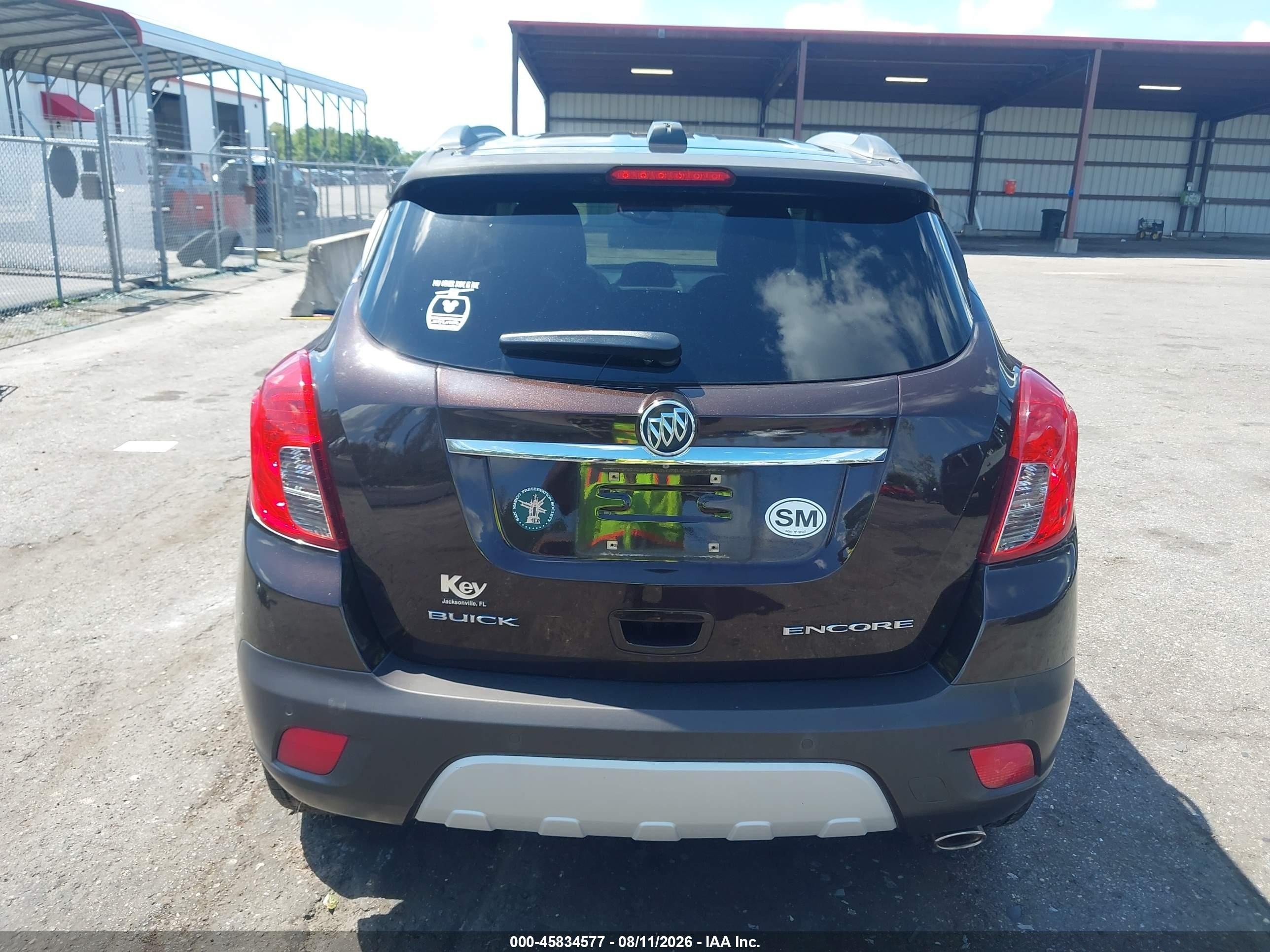 2015 Buick Encore Premium Brown vin: KL4CJDSB5FB195262