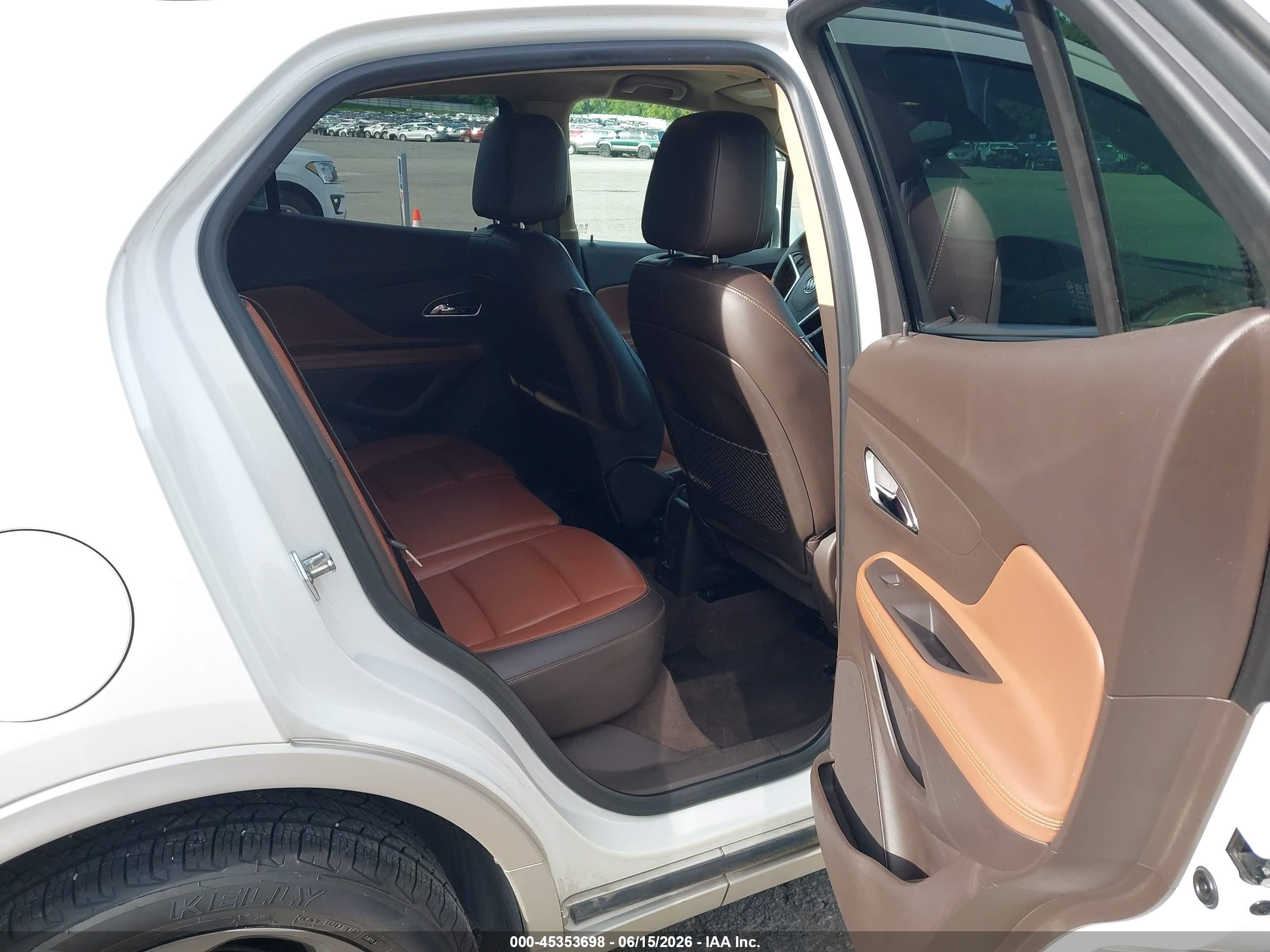 2013 Buick Encore Premium Белый vin: KL4CJDSB6DB095233