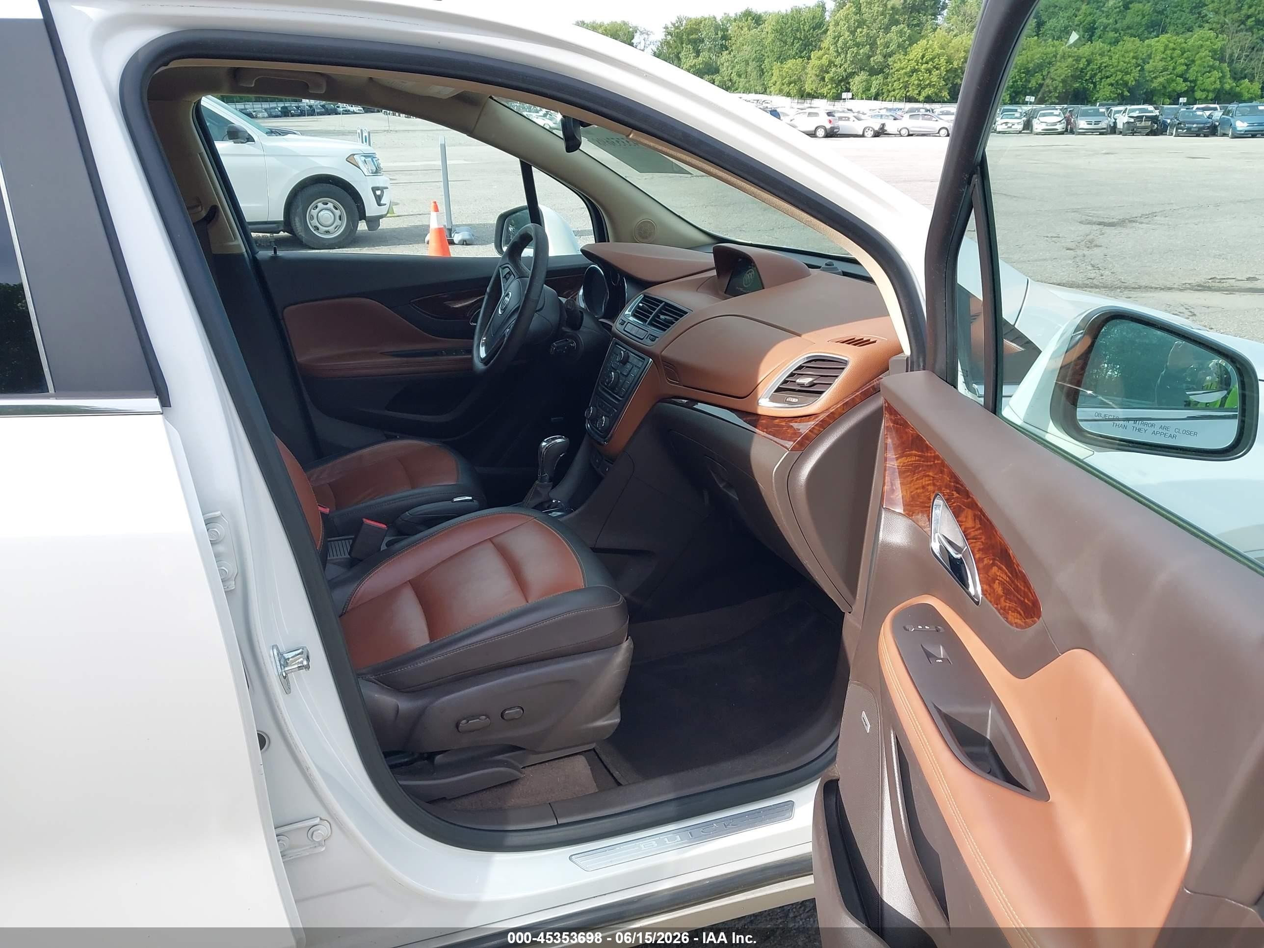 2013 Buick Encore Premium Белый vin: KL4CJDSB6DB095233
