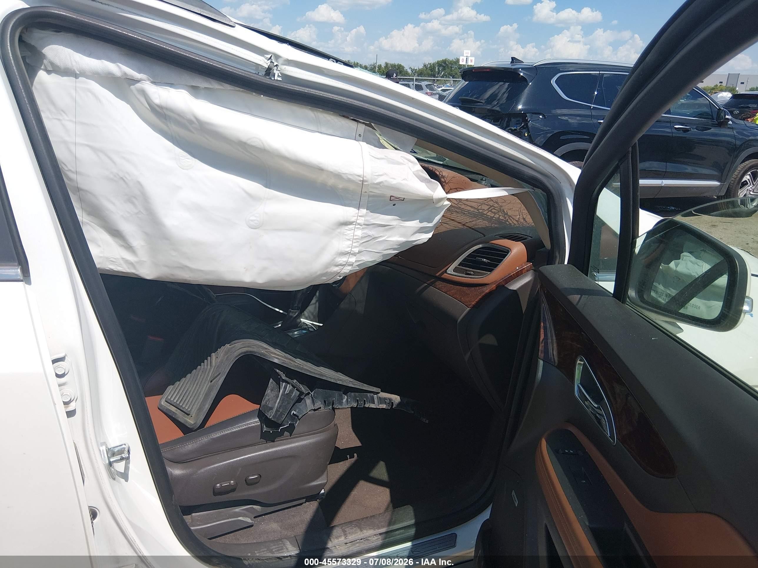 2014 Buick Encore Premium White vin: KL4CJDSB6EB781709