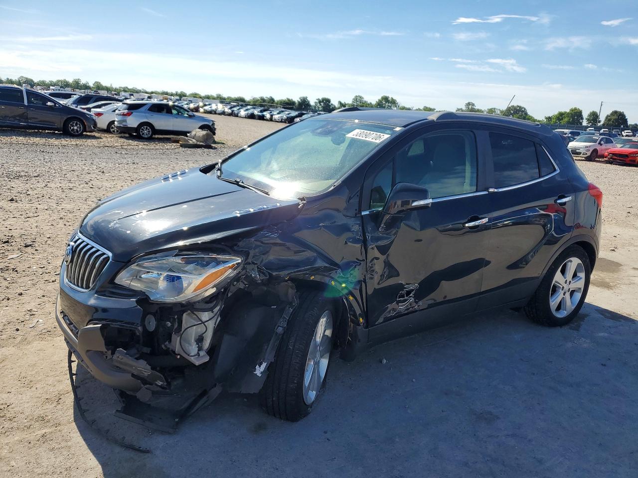 2015 Buick Encore Black vin: KL4CJDSB6FB123146