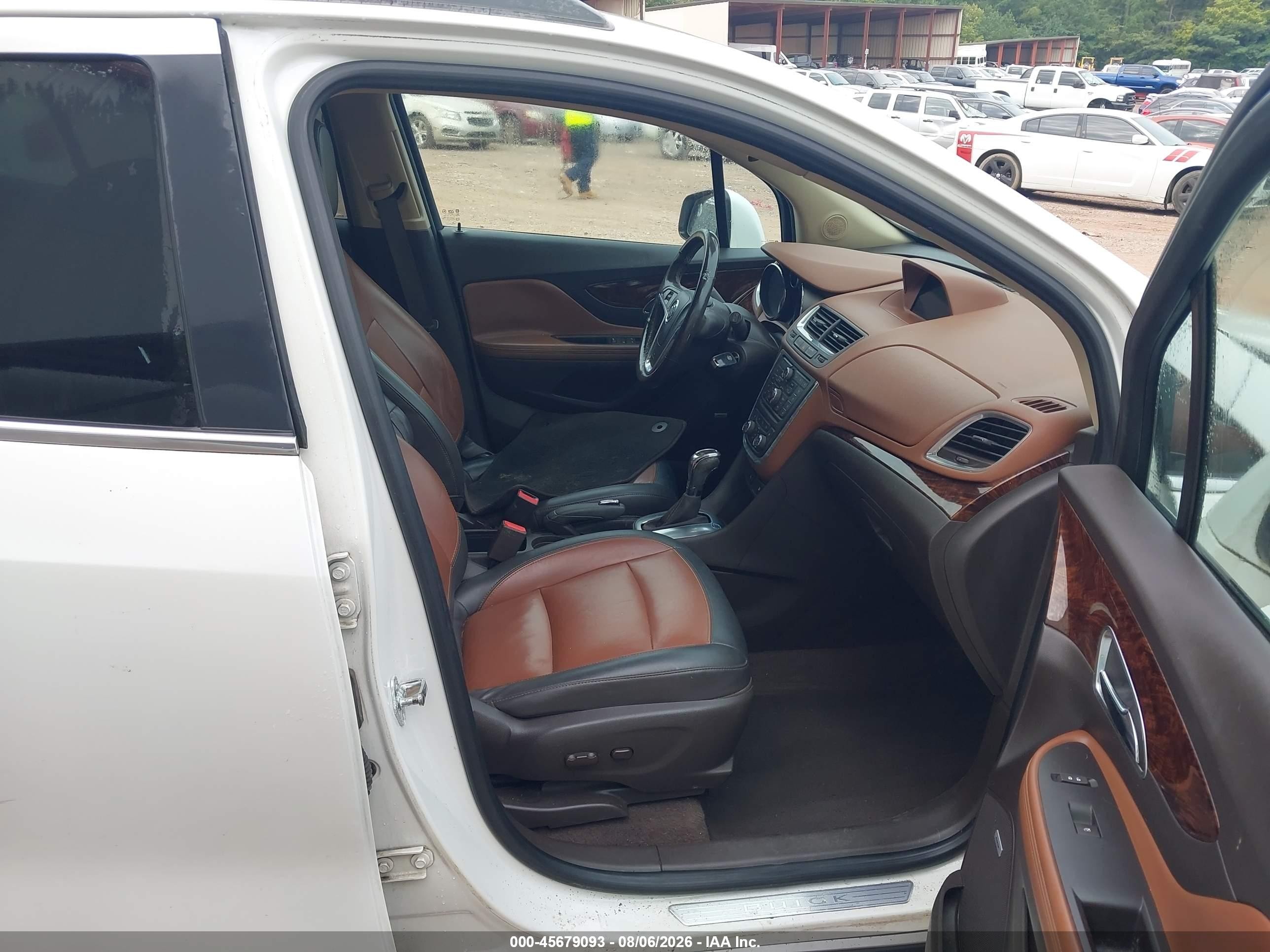 2013 Buick Encore Premium Белый vin: KL4CJDSB8DB195477