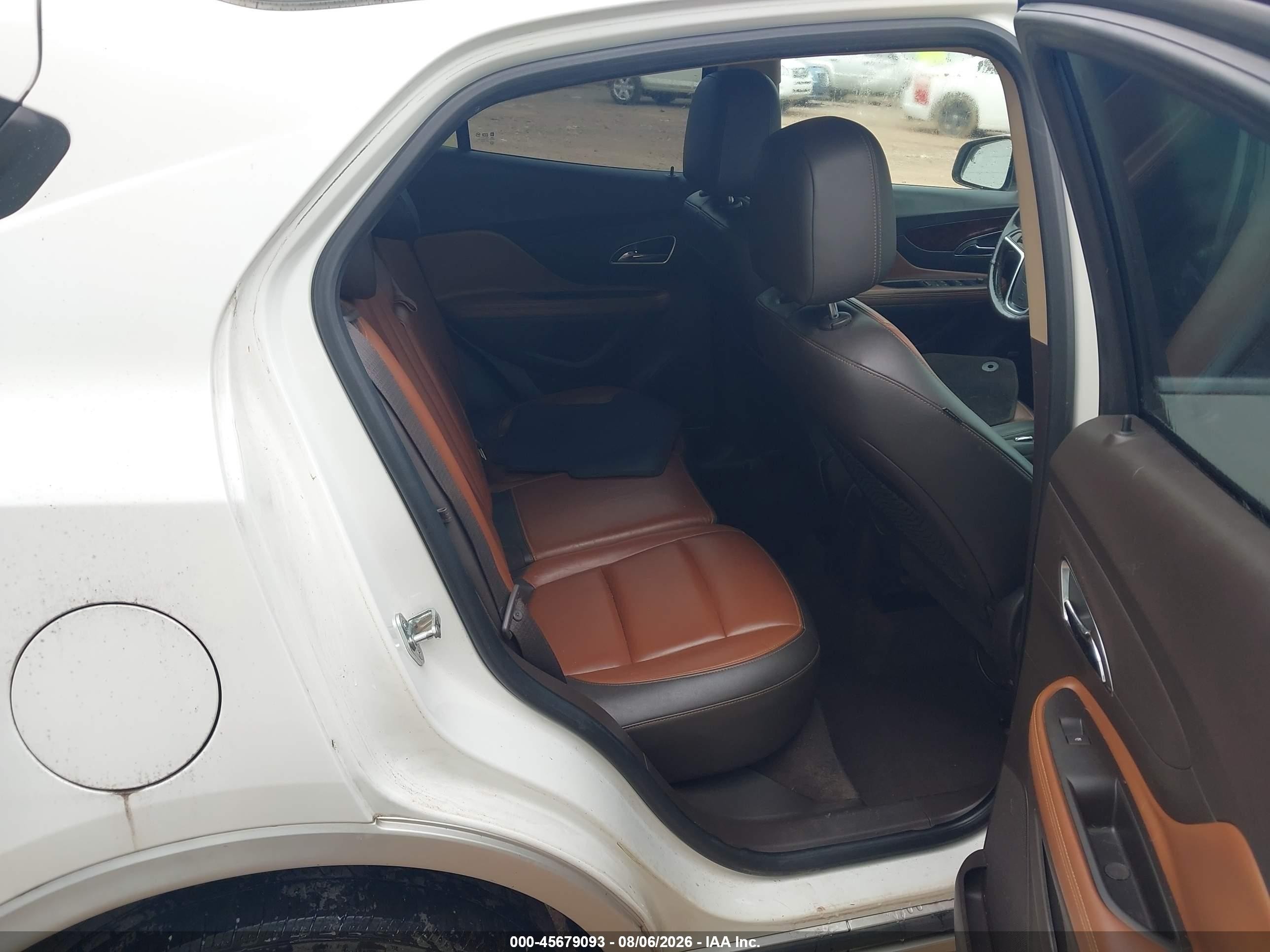 2013 Buick Encore Premium Белый vin: KL4CJDSB8DB195477