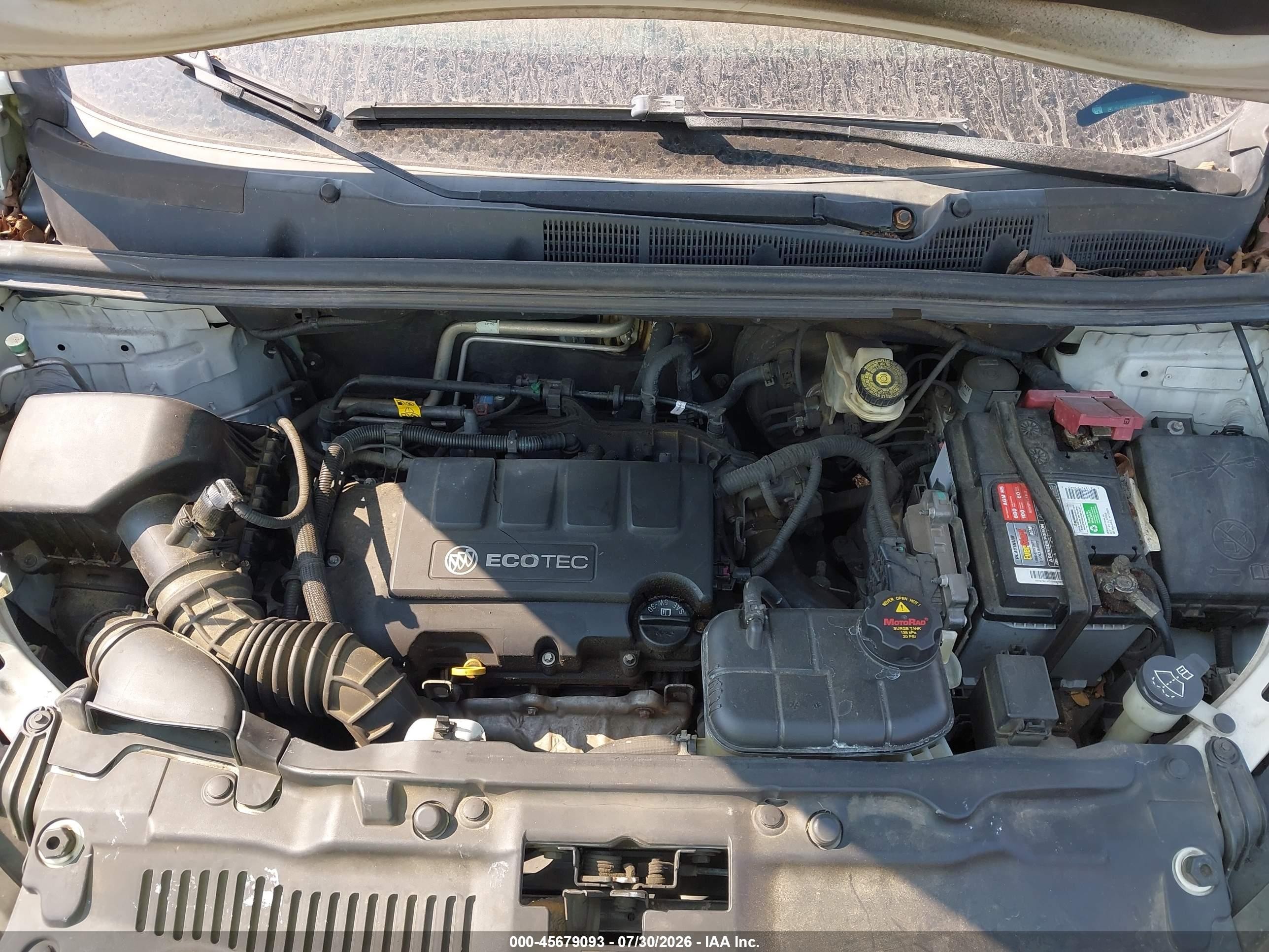 2013 Buick Encore Premium Белый vin: KL4CJDSB8DB195477