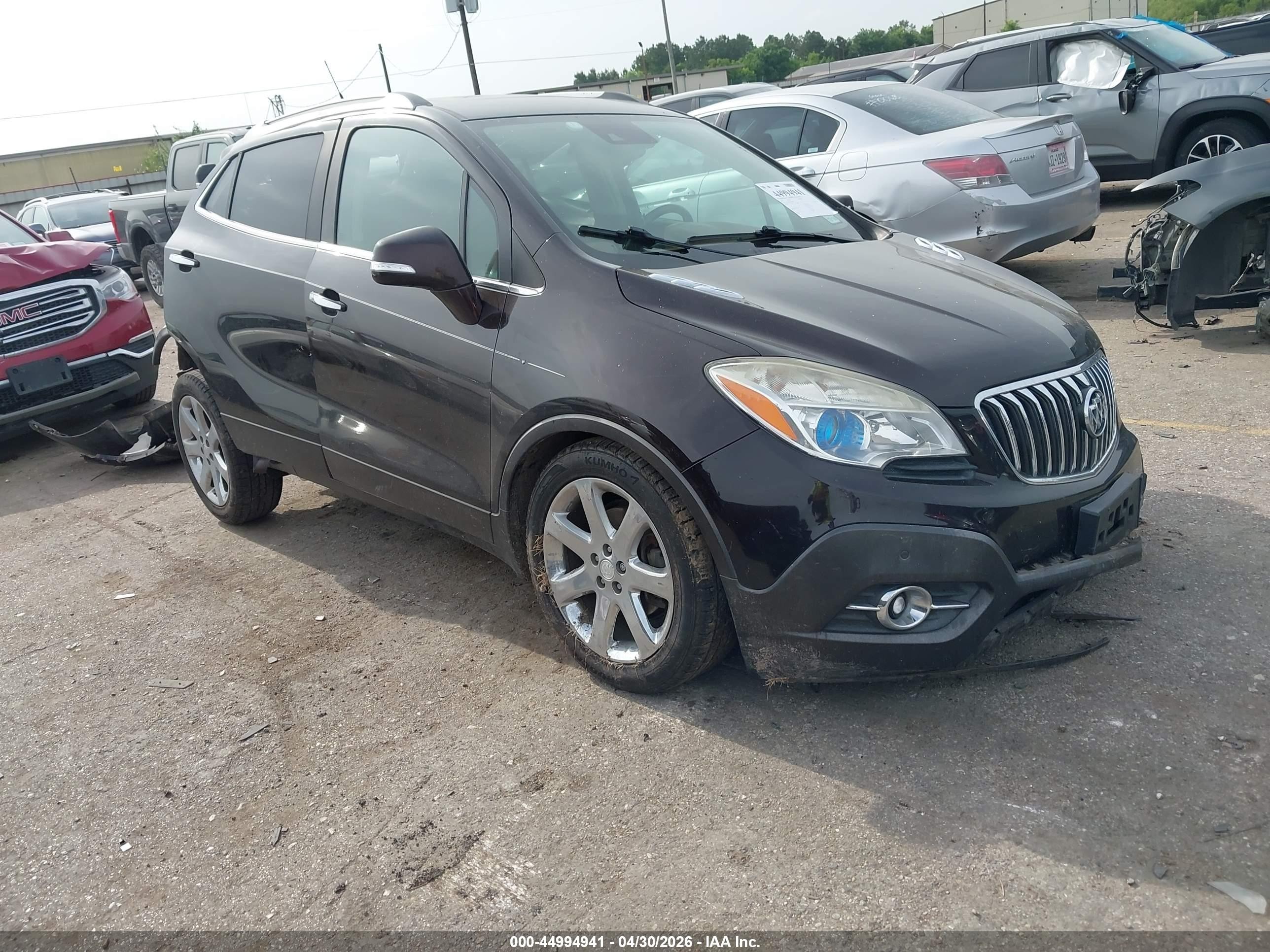 2014 Buick Encore Premium Dark Brown vin: KL4CJDSB8EB634095