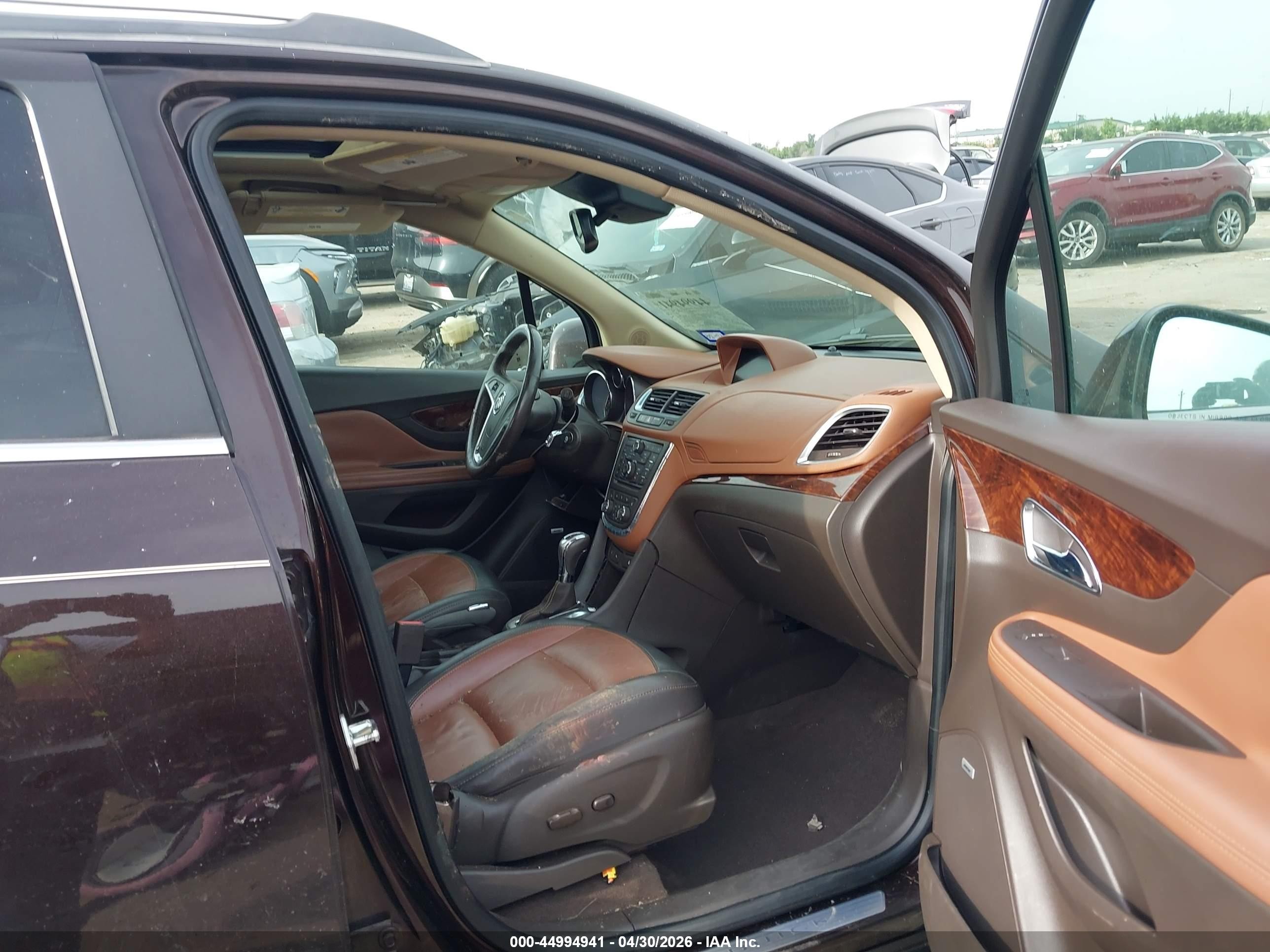 2014 Buick Encore Premium Dark Brown vin: KL4CJDSB8EB634095