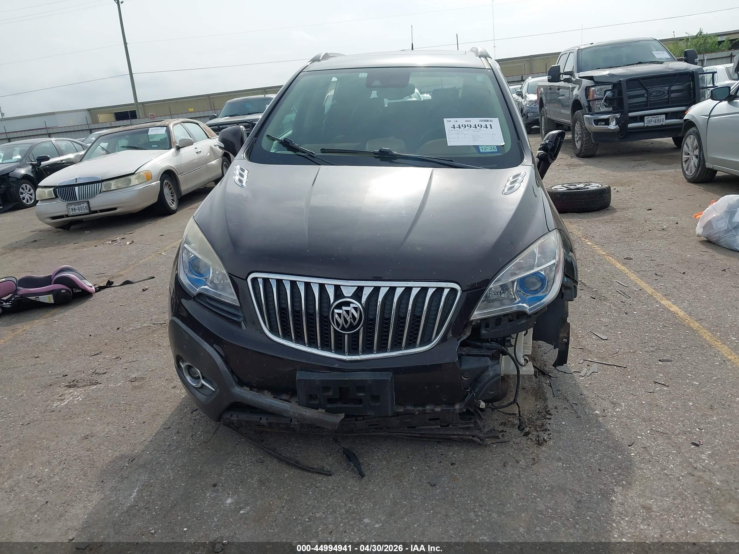 2014 Buick Encore Premium Dark Brown vin: KL4CJDSB8EB634095