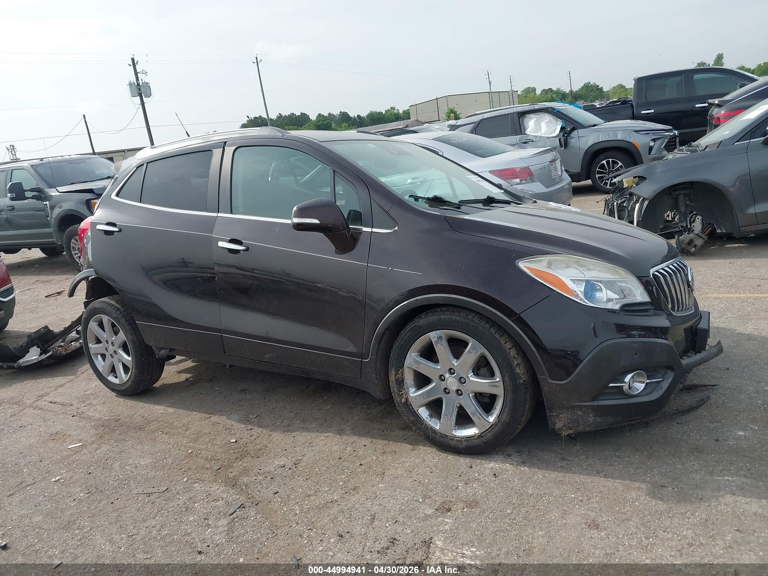 2014 Buick Encore Premium Dark Brown vin: KL4CJDSB8EB634095