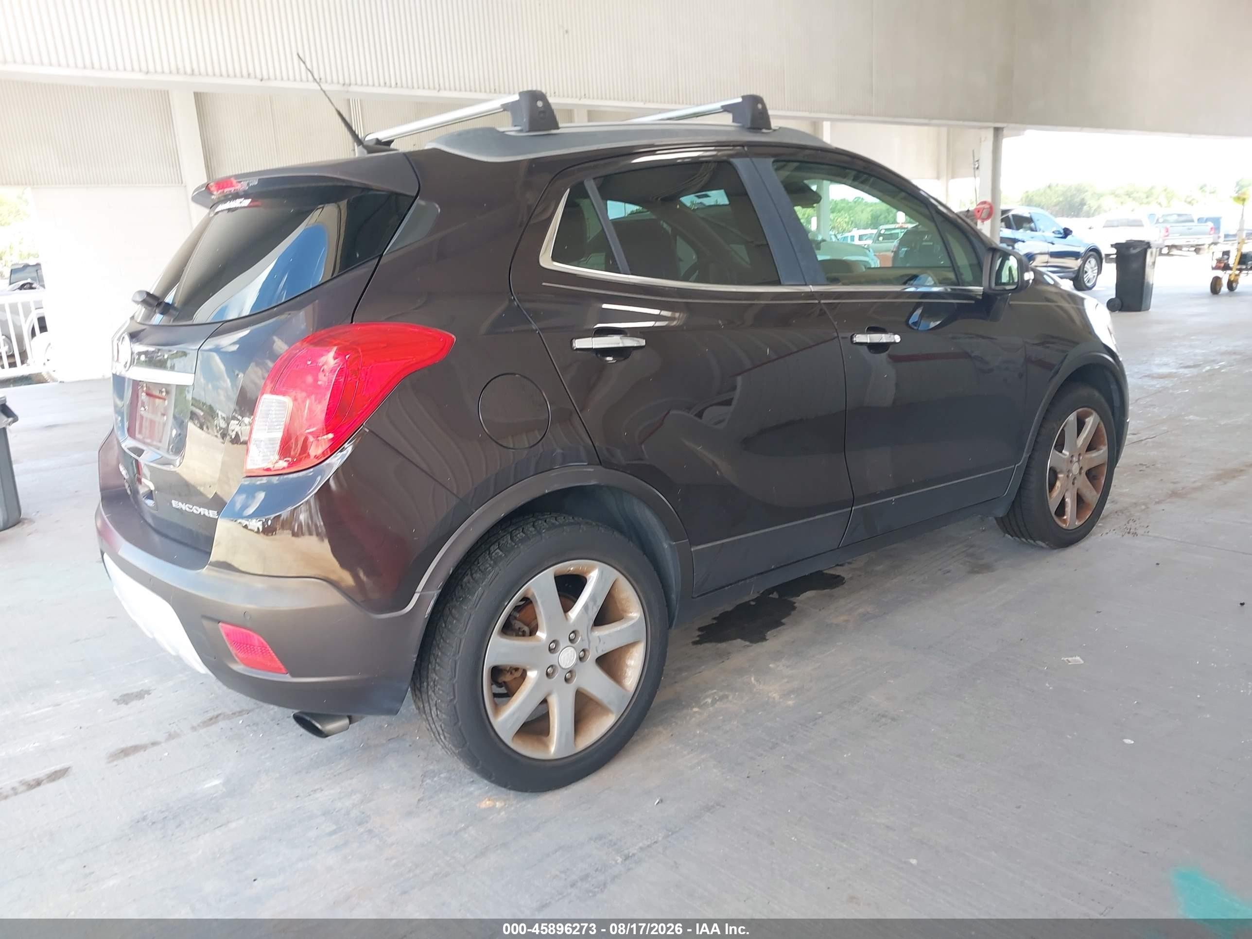 2014 Buick Encore Premium Brown vin: KL4CJDSB8EB658025