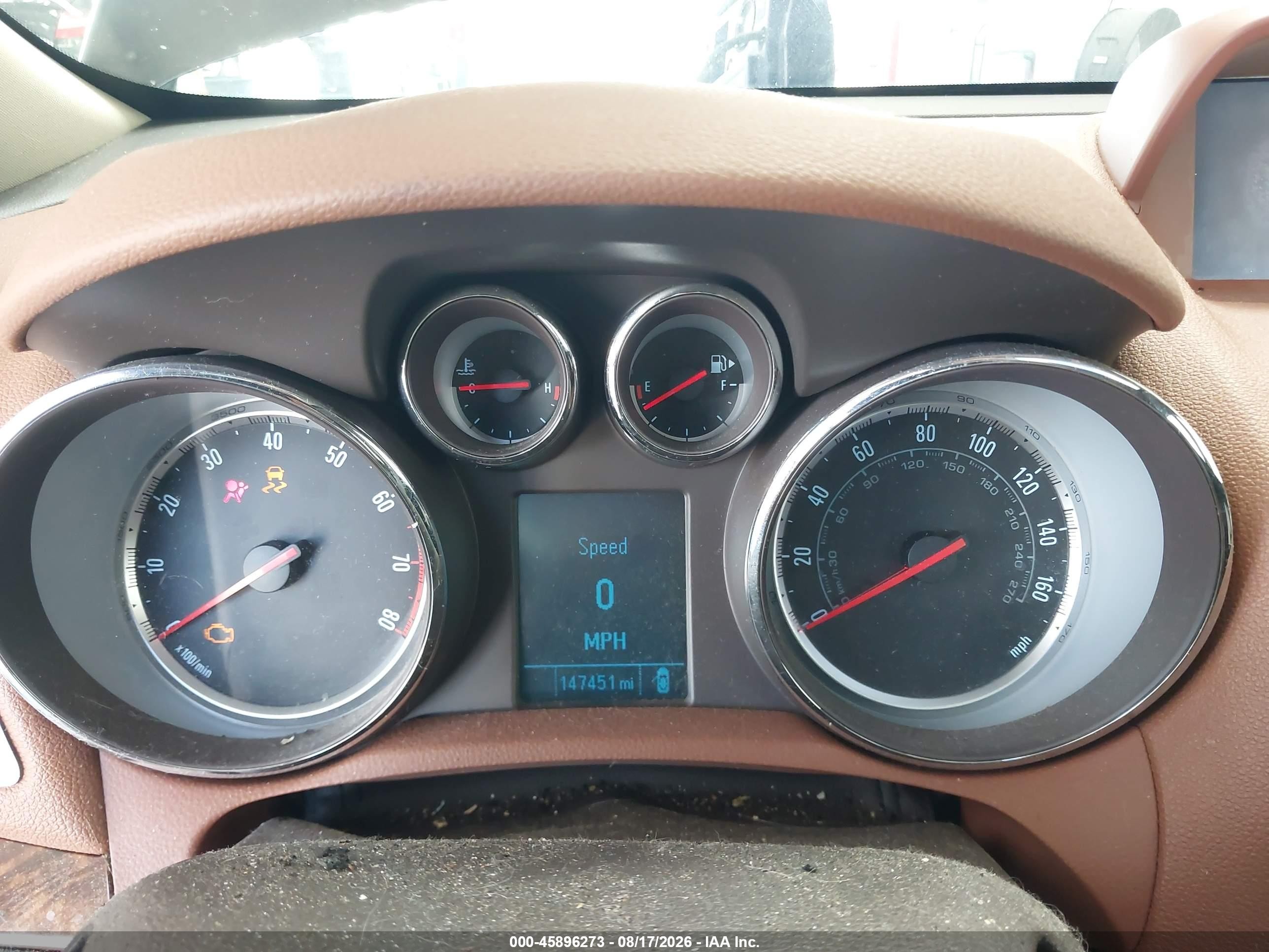 2014 Buick Encore Premium Brown vin: KL4CJDSB8EB658025