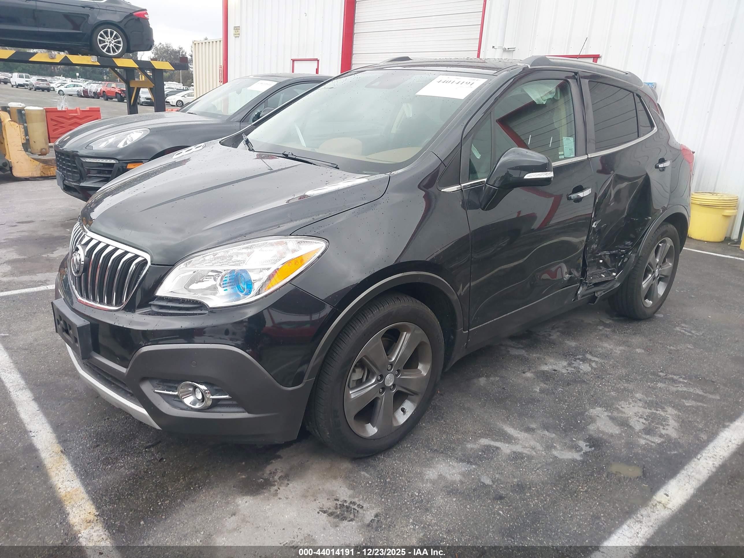 2014 Buick Encore Premium Black vin: KL4CJDSB8EB688206