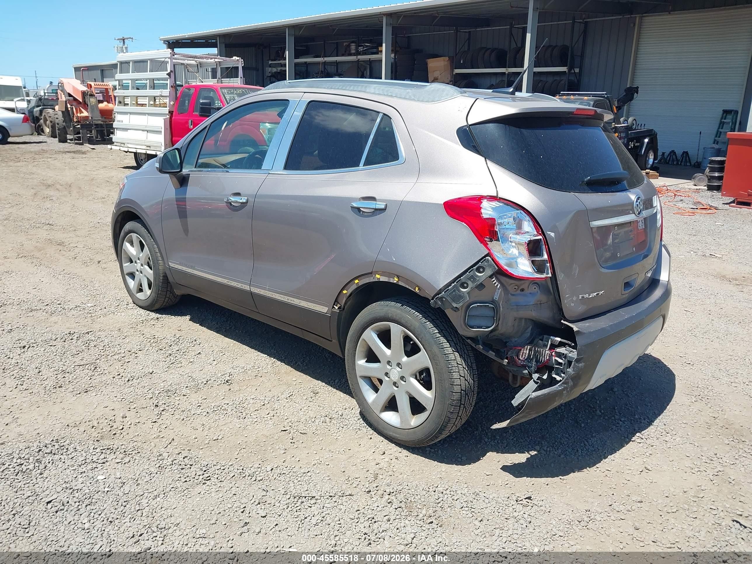 2014 Buick Encore Premium Коричневый vin: KL4CJDSB8EB715890