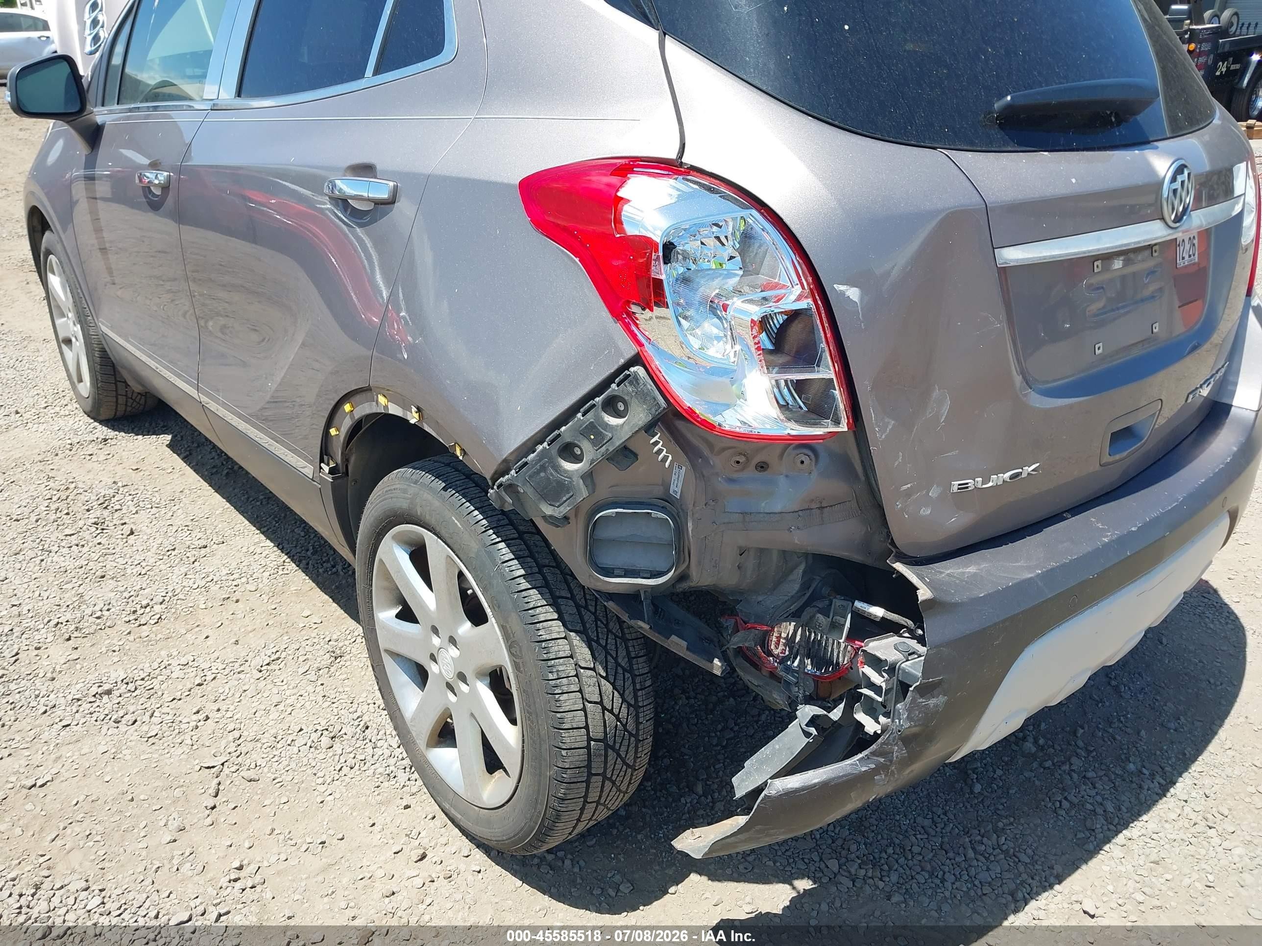 2014 Buick Encore Premium Коричневый vin: KL4CJDSB8EB715890