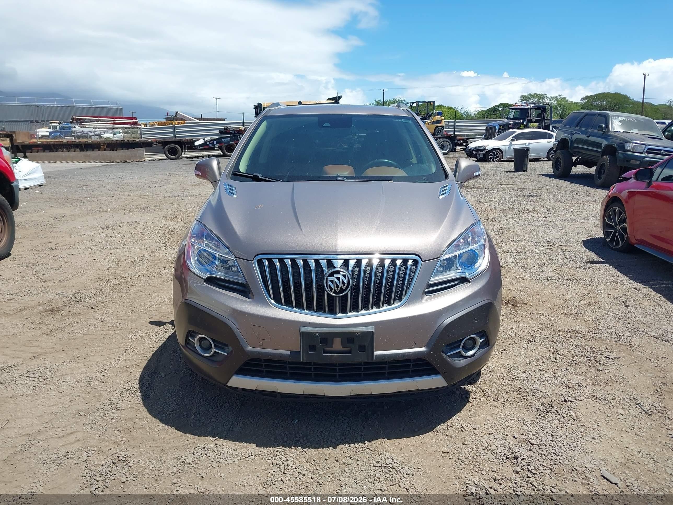 2014 Buick Encore Premium Коричневый vin: KL4CJDSB8EB715890