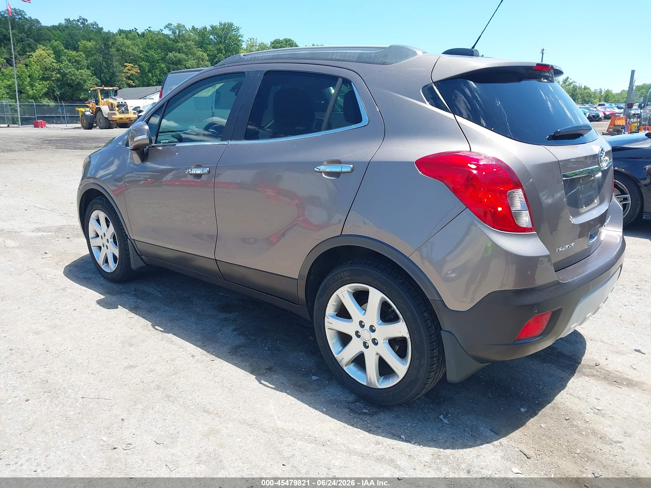 2015 Buick Encore Premium Gray vin: KL4CJDSB8FB162997