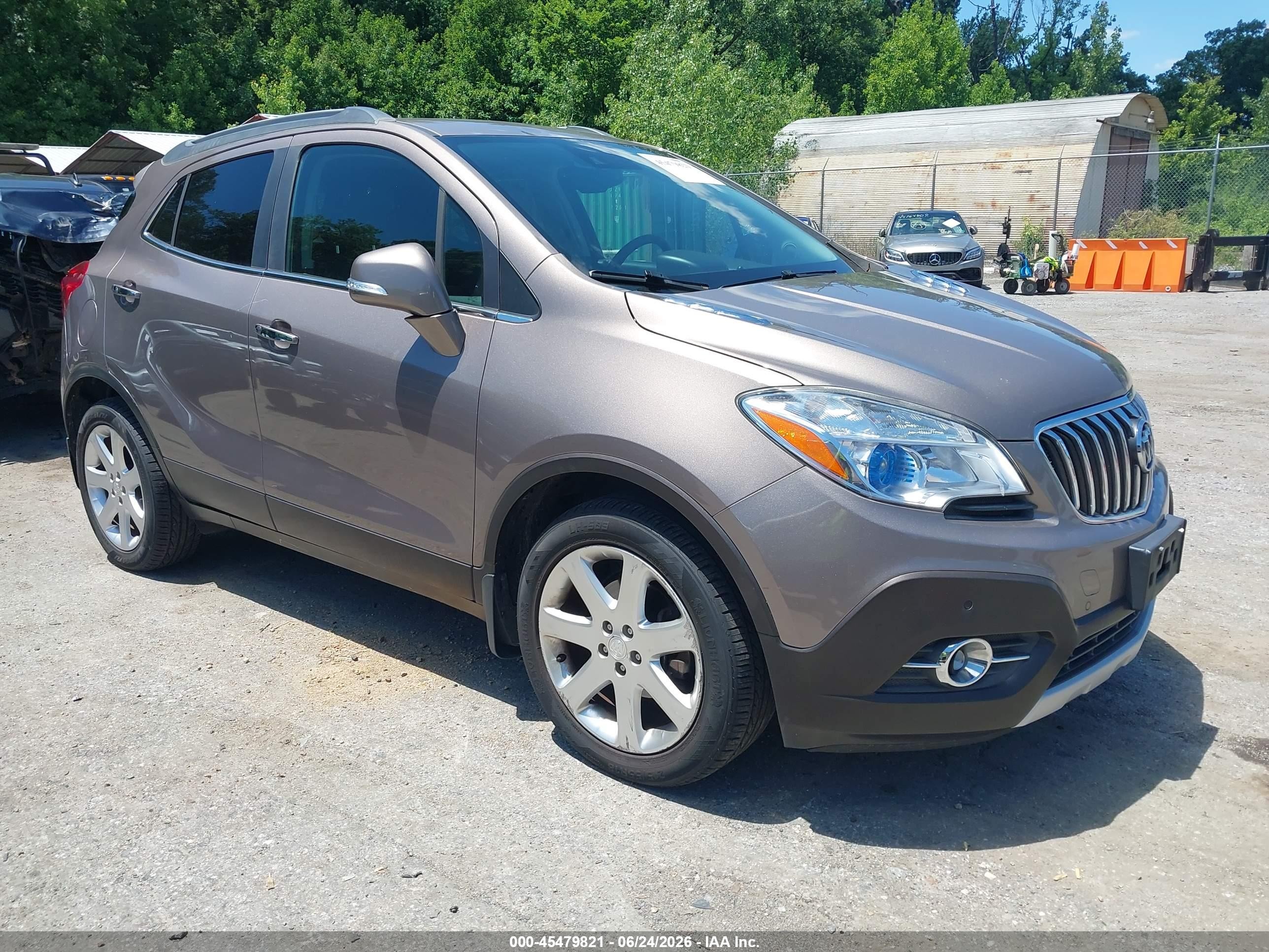 2015 Buick Encore Premium Gray vin: KL4CJDSB8FB162997
