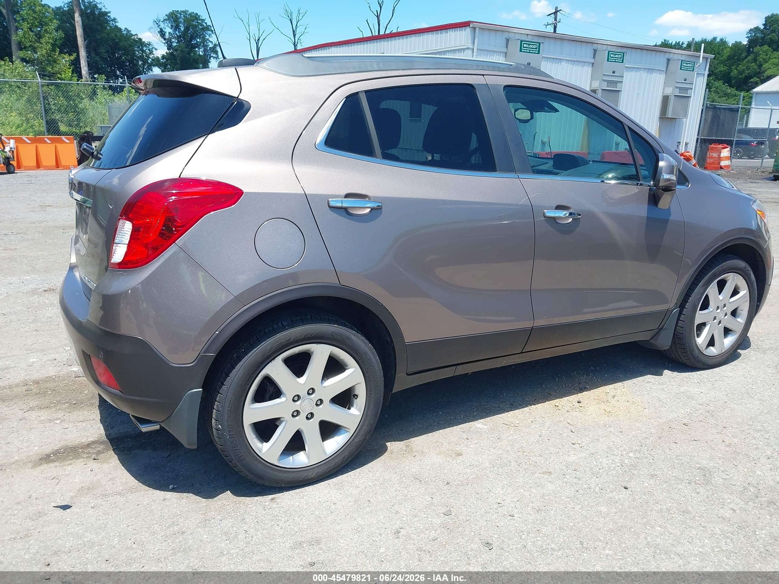 2015 Buick Encore Premium Gray vin: KL4CJDSB8FB162997