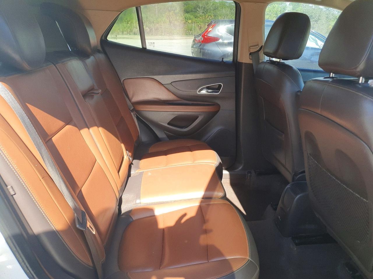 2015 Buick Encore Premium White vin: KL4CJDSB8FB180125