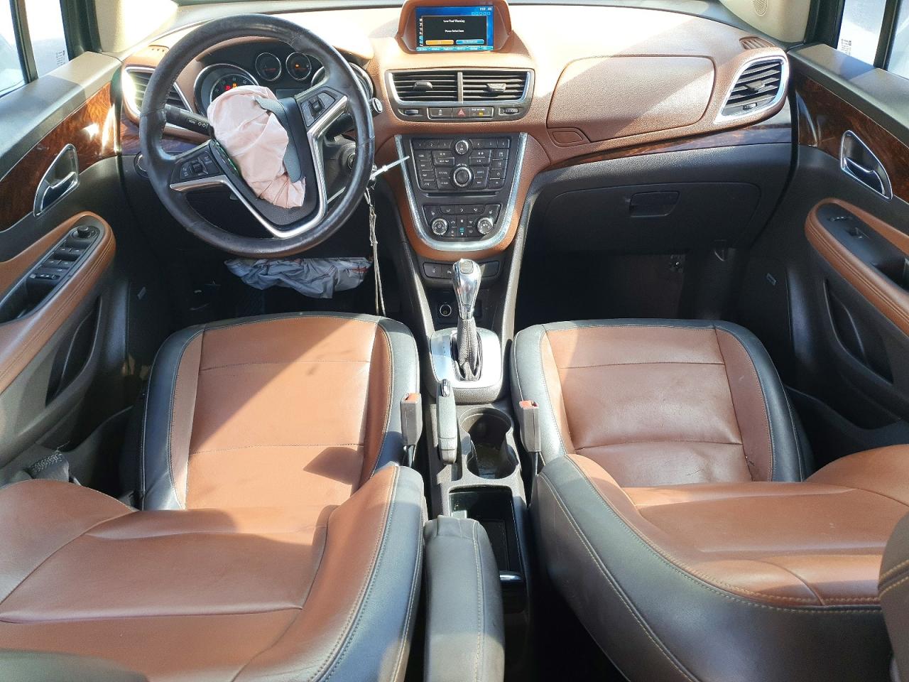 2015 Buick Encore Premium White vin: KL4CJDSB8FB180125