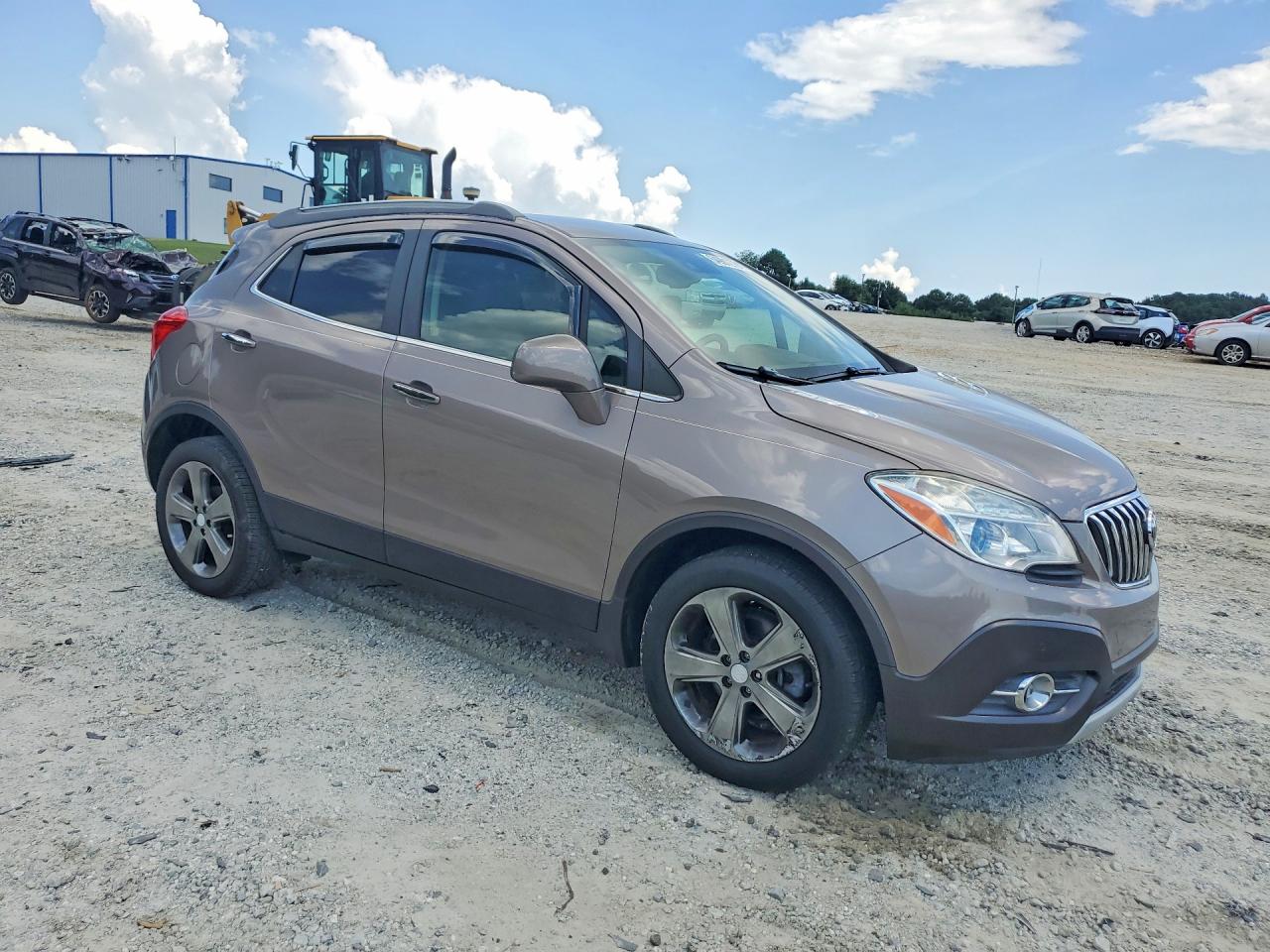 2013 Buick Encore Premium Beige vin: KL4CJDSB9DB184844
