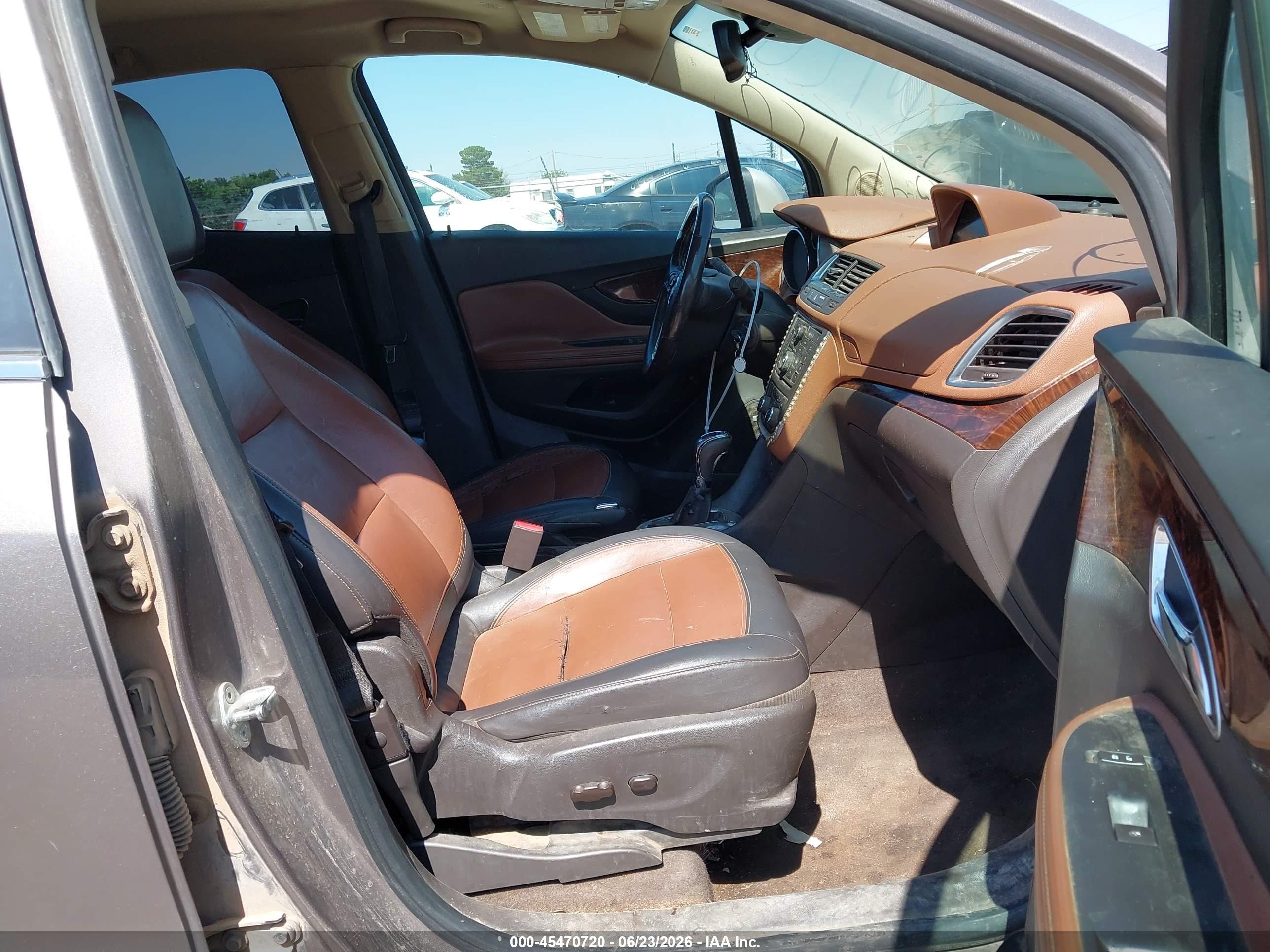 2014 Buick Encore Premium Brown vin: KL4CJDSB9EB654405