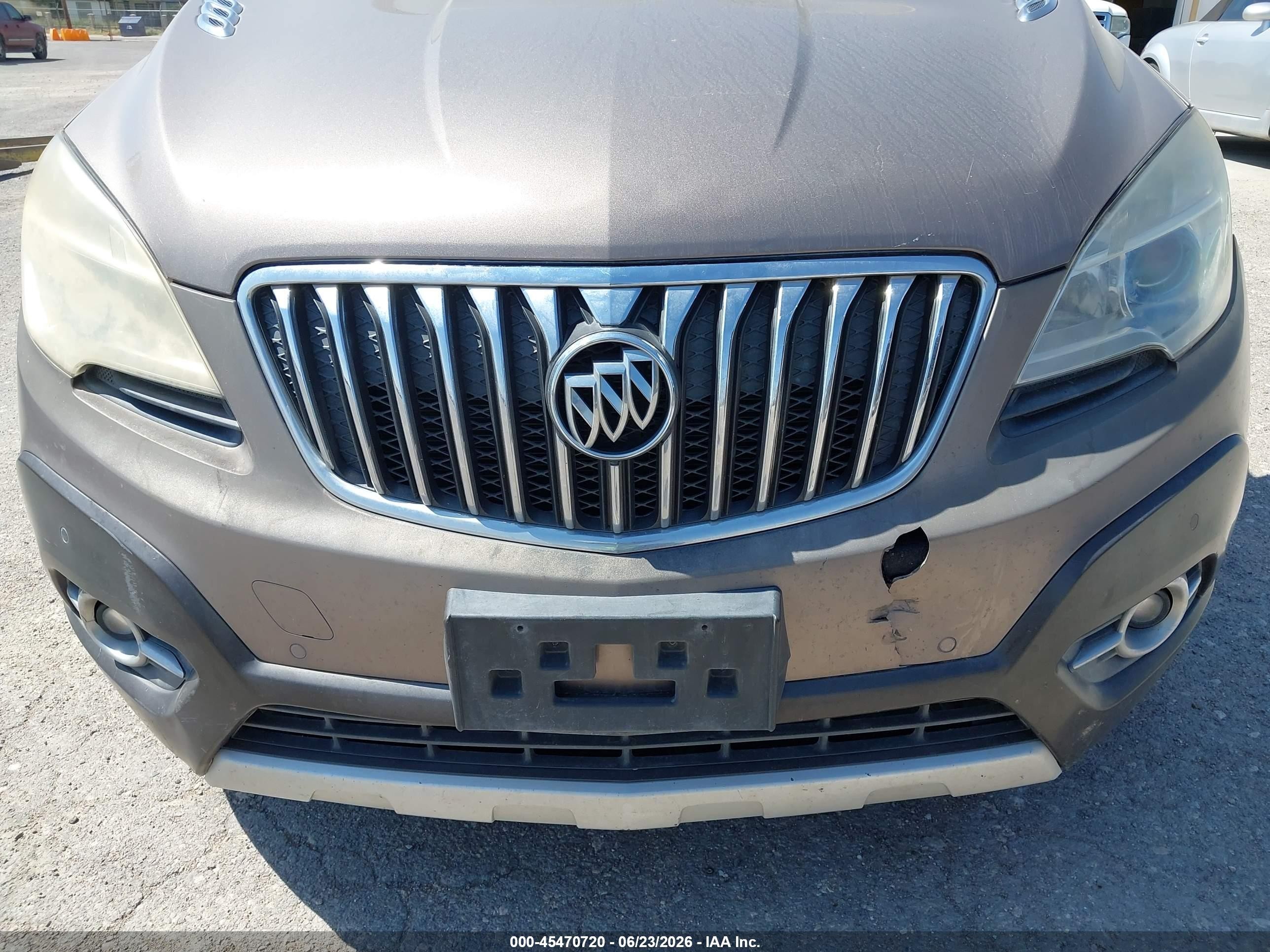 2014 Buick Encore Premium Brown vin: KL4CJDSB9EB654405