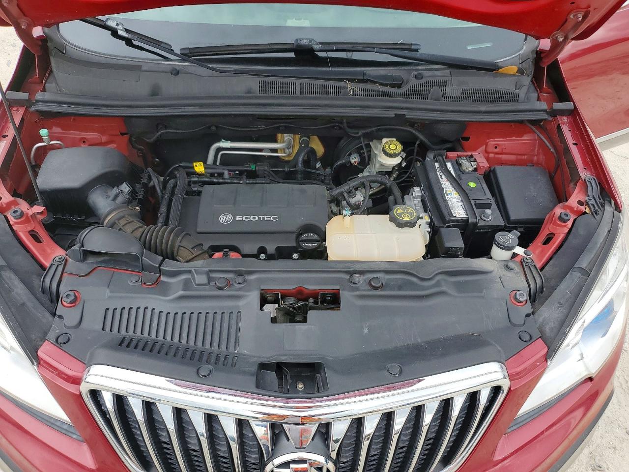 2014 Buick Encore Premium Burgundy vin: KL4CJDSB9EB711766