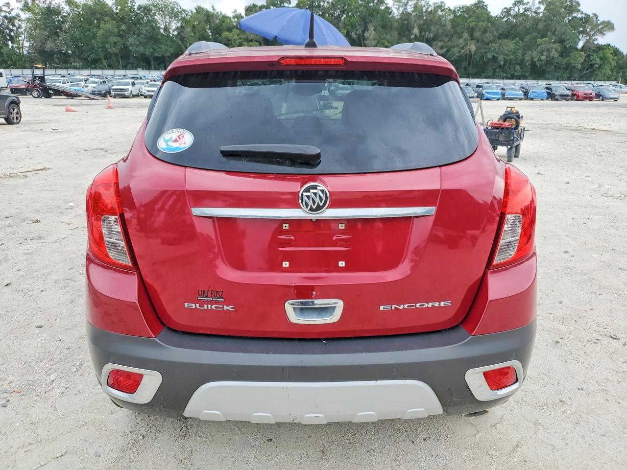 2014 Buick Encore Premium Burgundy vin: KL4CJDSB9EB711766