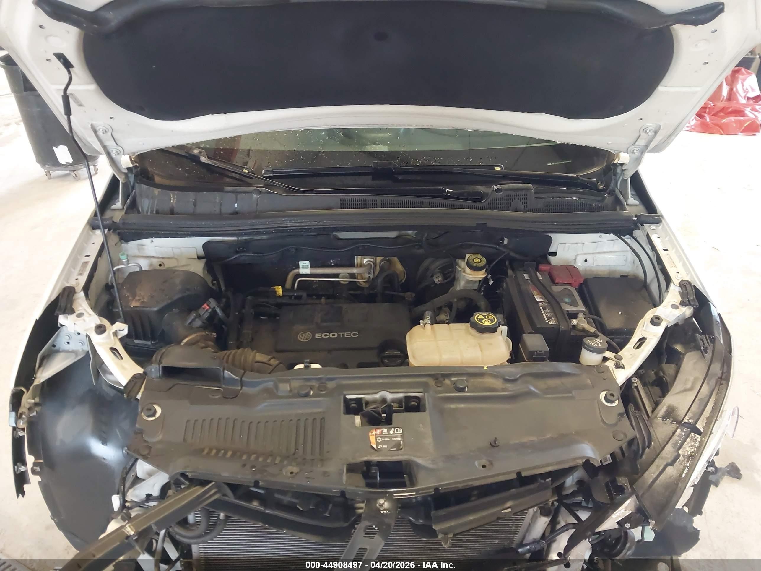 2014 Buick Encore Premium White vin: KL4CJDSB9EB728650