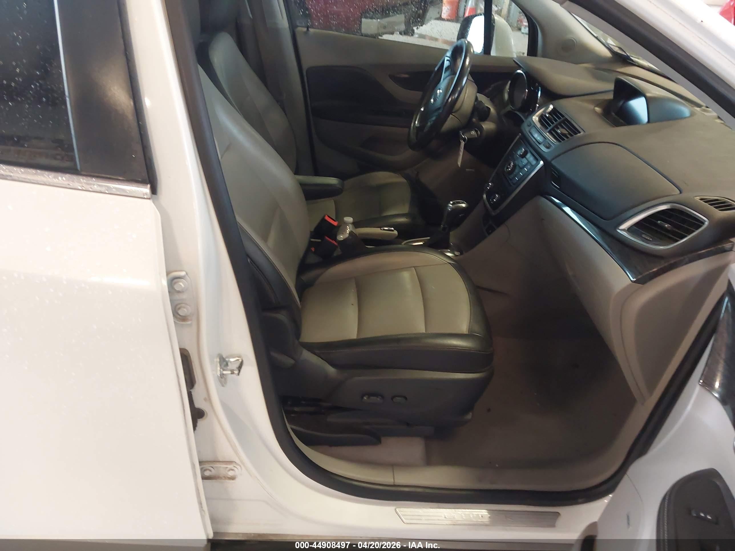 2014 Buick Encore Premium White vin: KL4CJDSB9EB728650