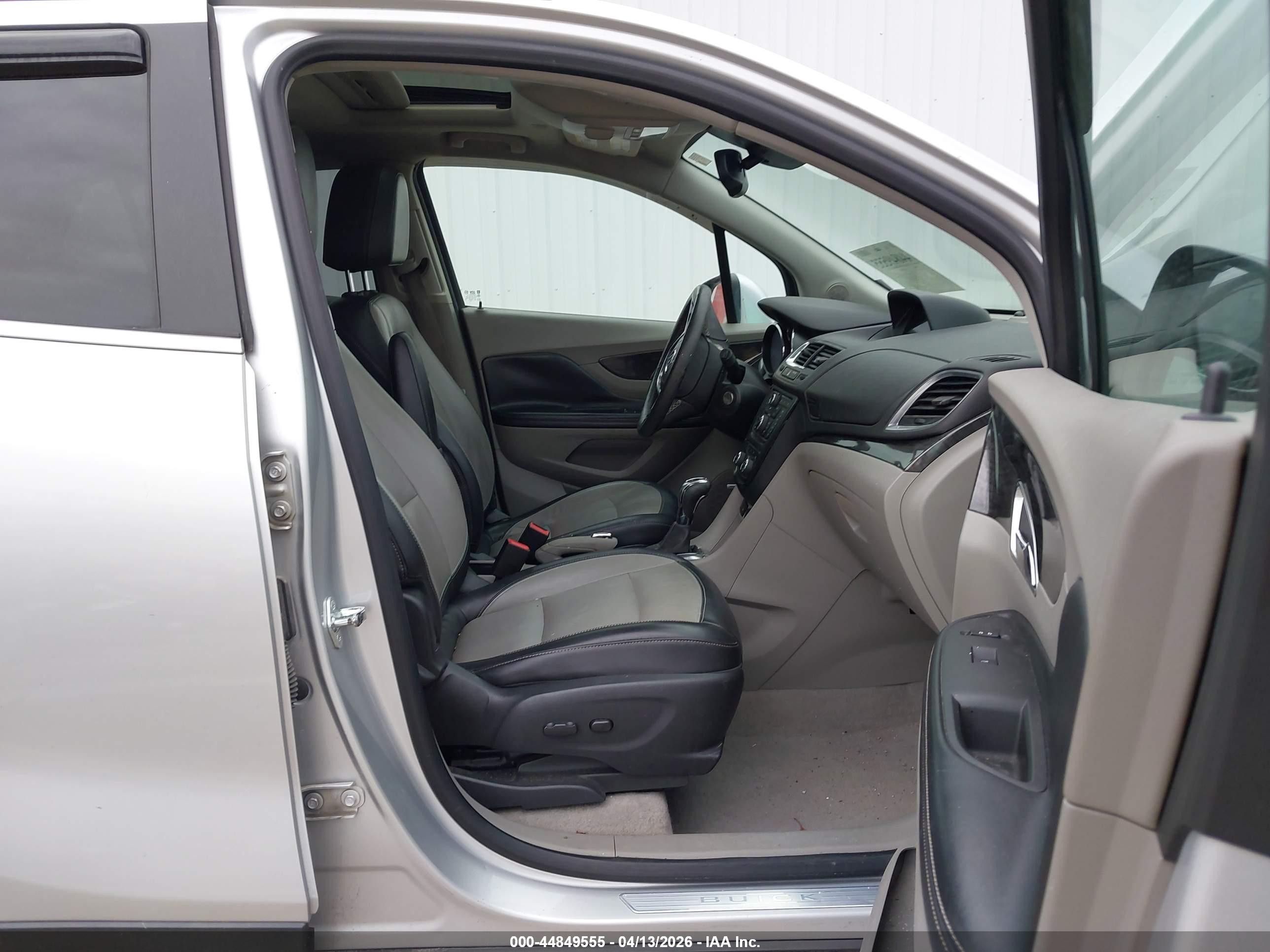 2014 Buick Encore Premium Silver vin: KL4CJDSBXEB544804