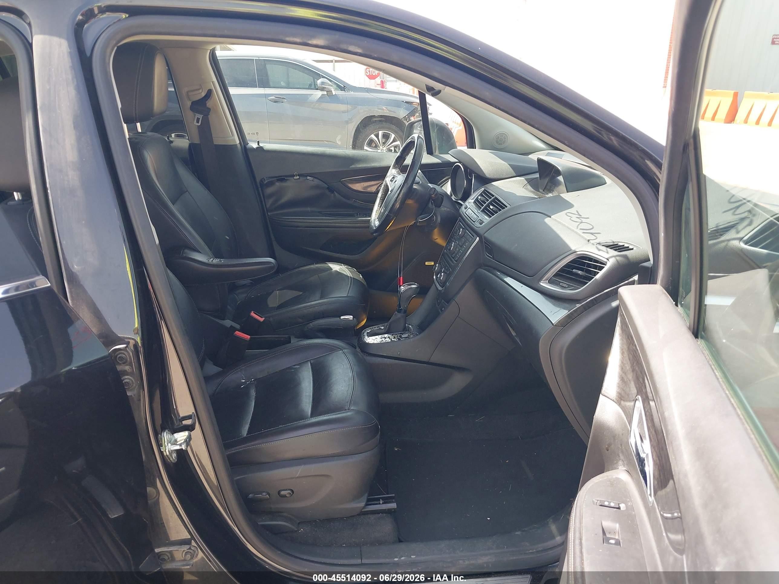 2014 Buick Encore Premium Black vin: KL4CJDSBXEB566978