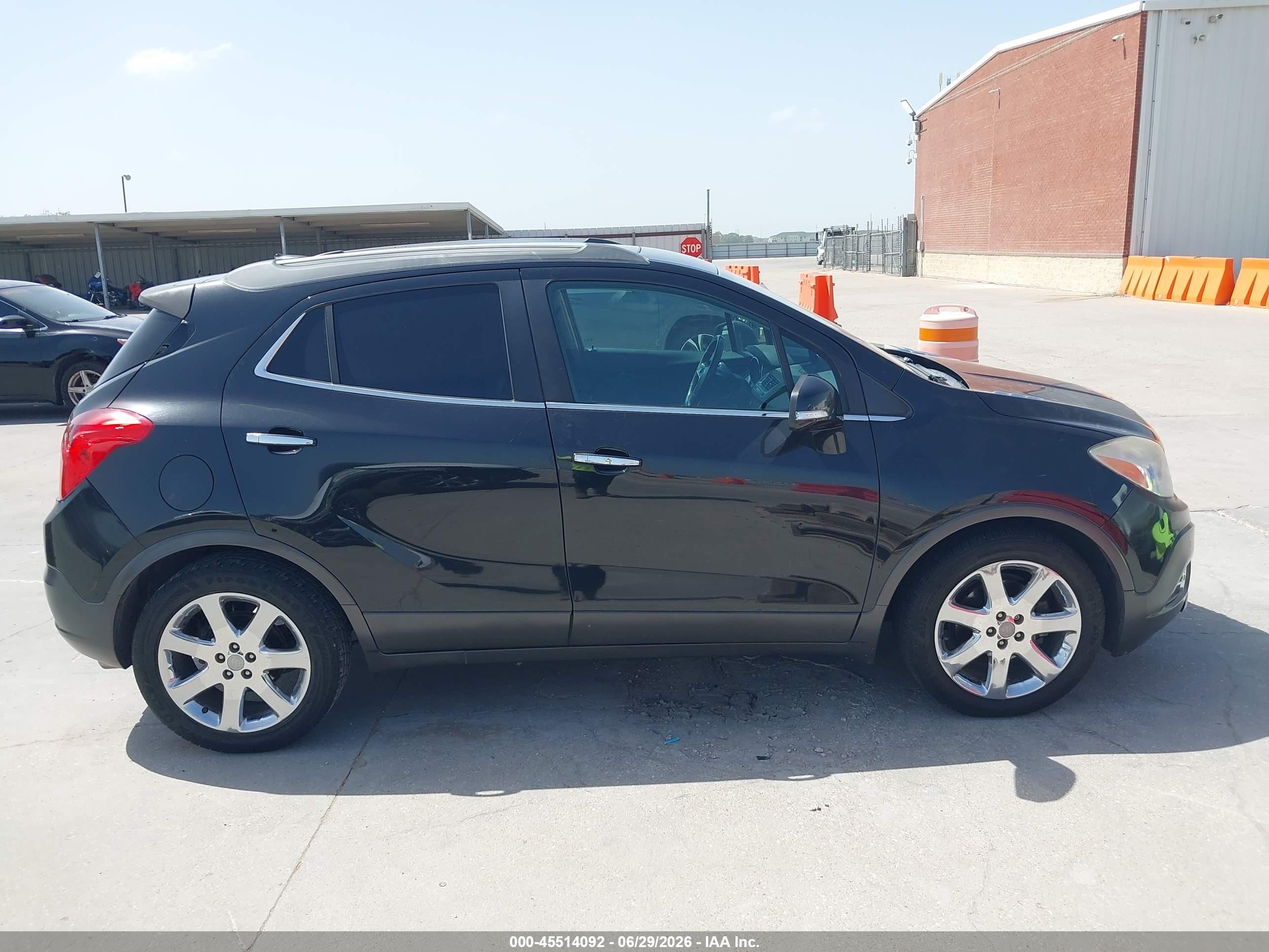 2014 Buick Encore Premium Black vin: KL4CJDSBXEB566978