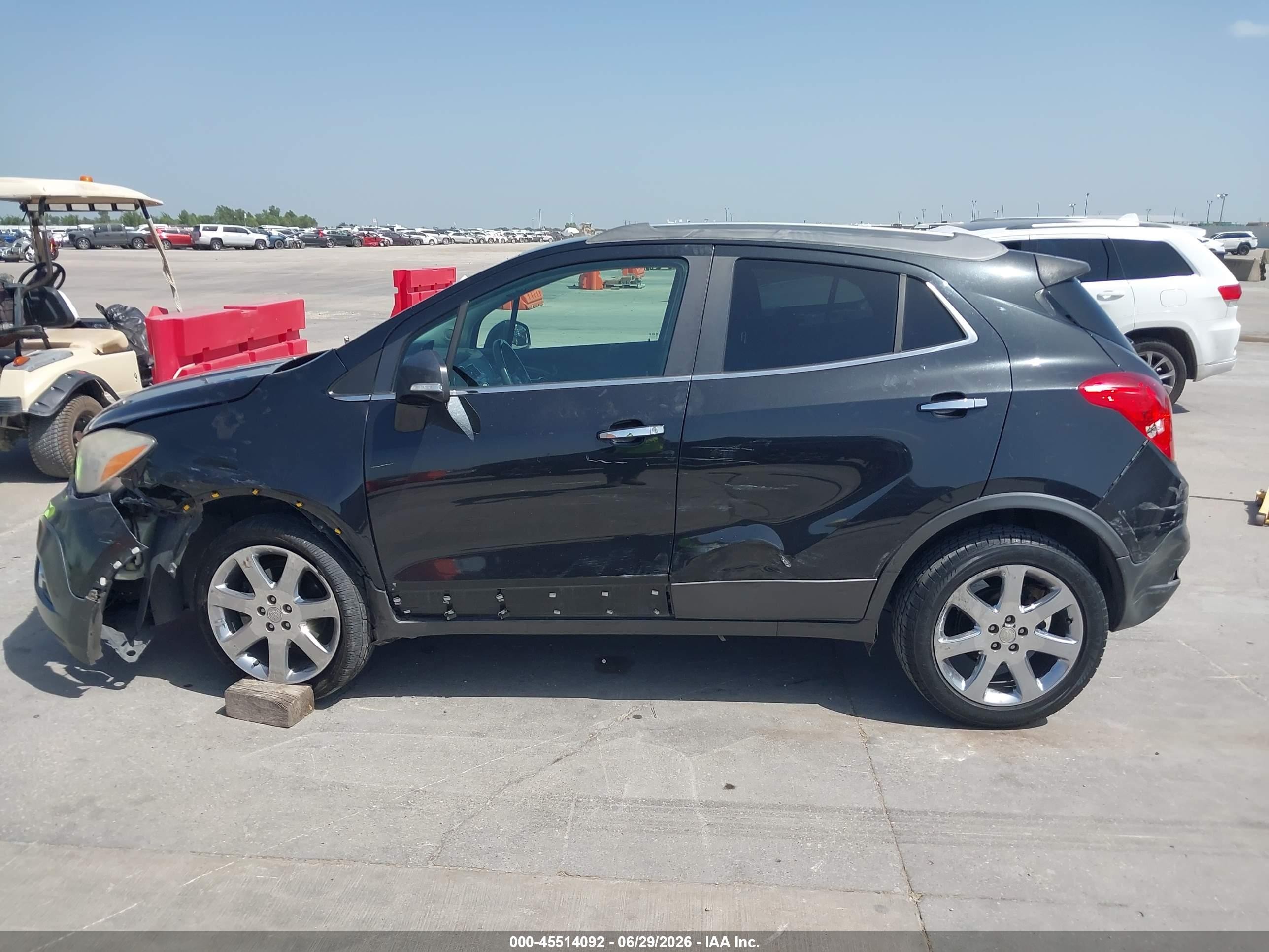 2014 Buick Encore Premium Black vin: KL4CJDSBXEB566978
