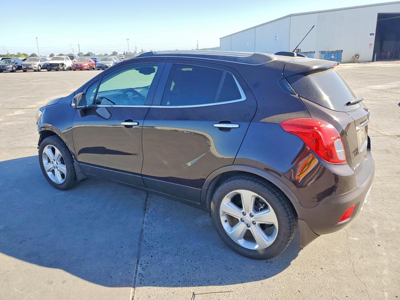 2015 Buick Encore Premium Burgundy vin: KL4CJDSBXFB240907