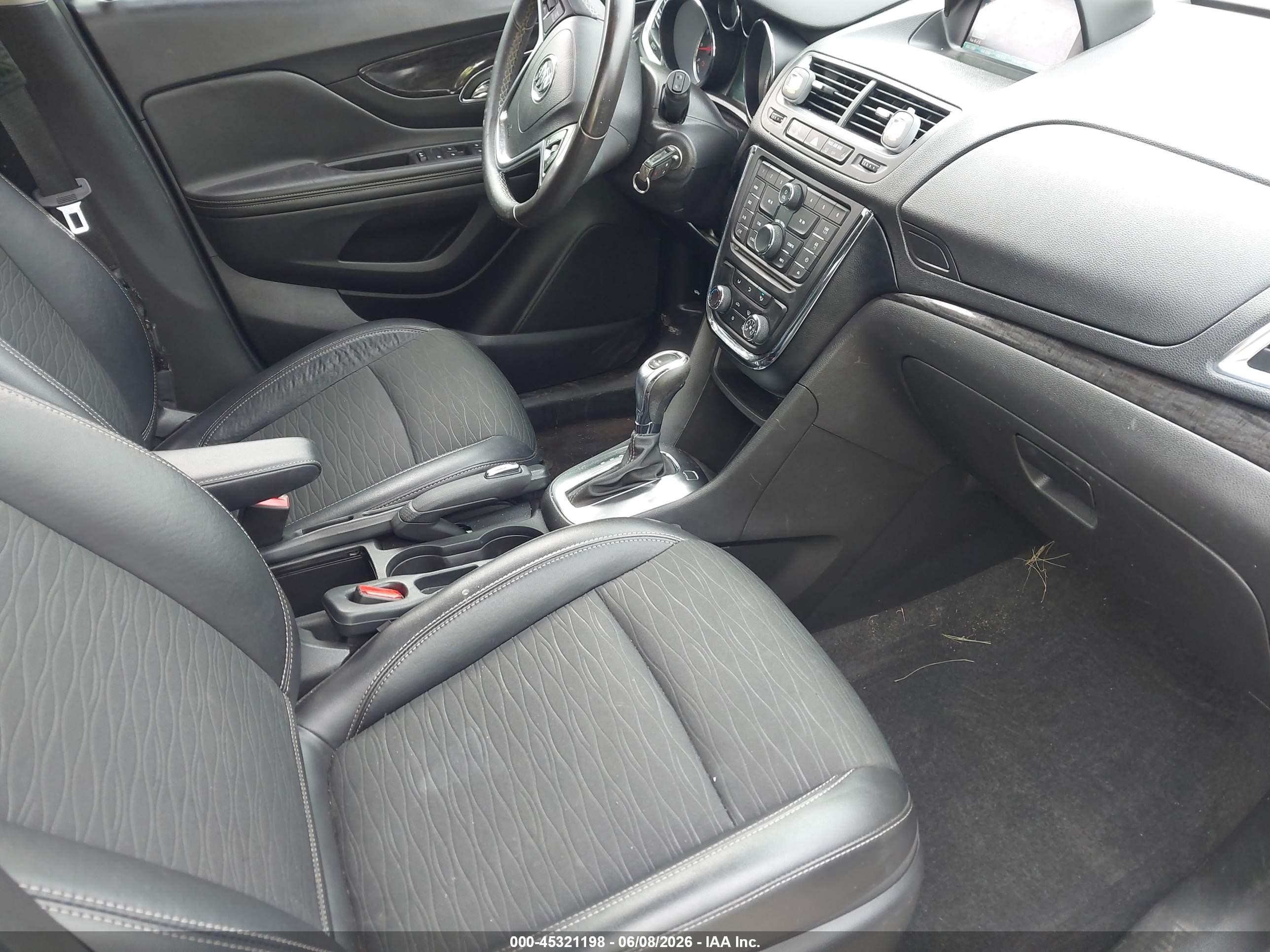 2015 Buick Encore   White vin: KL4CJESB0FB164068