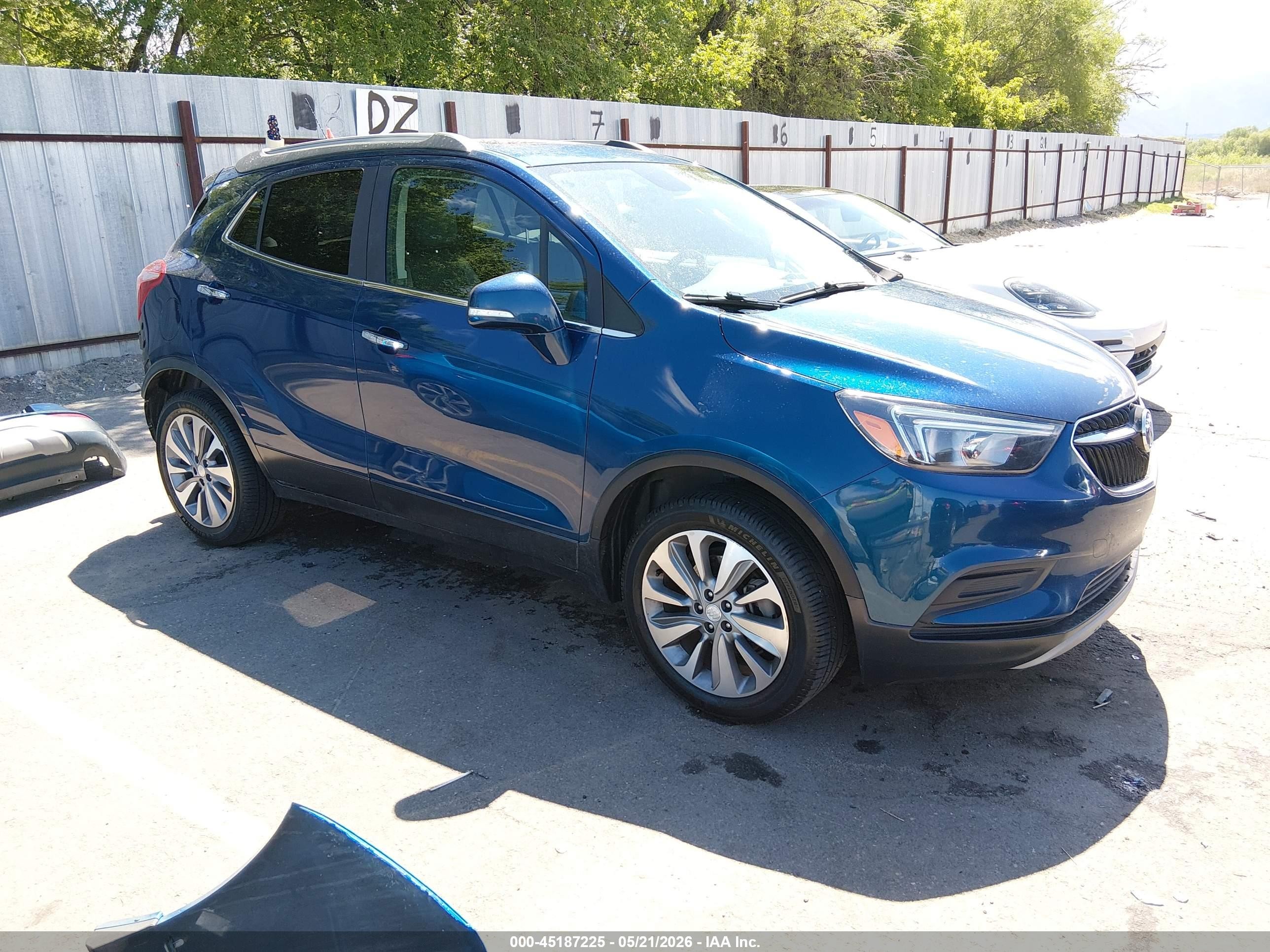 2019 Buick Encore Awd Preferred Blue vin: KL4CJESB1KB918587