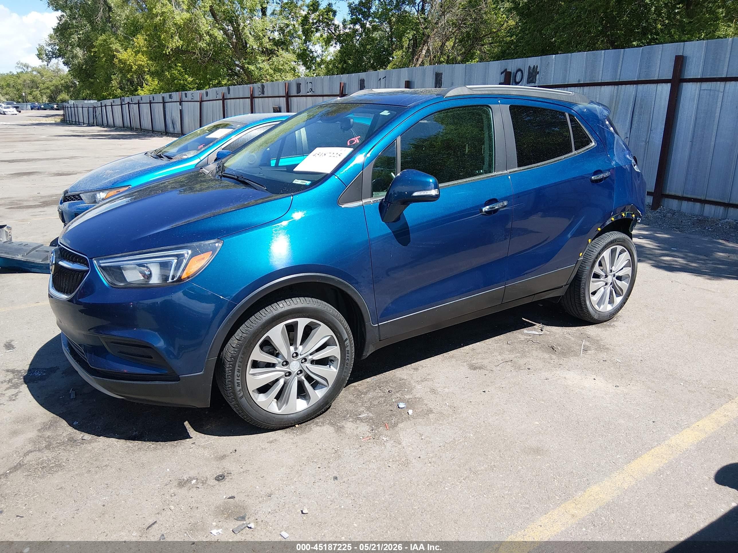 2019 Buick Encore Awd Preferred Blue vin: KL4CJESB1KB918587
