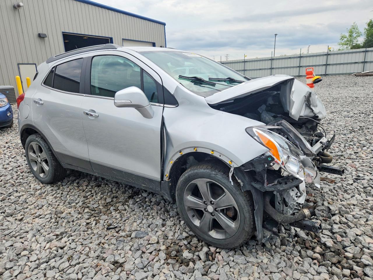 2014 Buick Encore Silver vin: KL4CJESB2EB720248